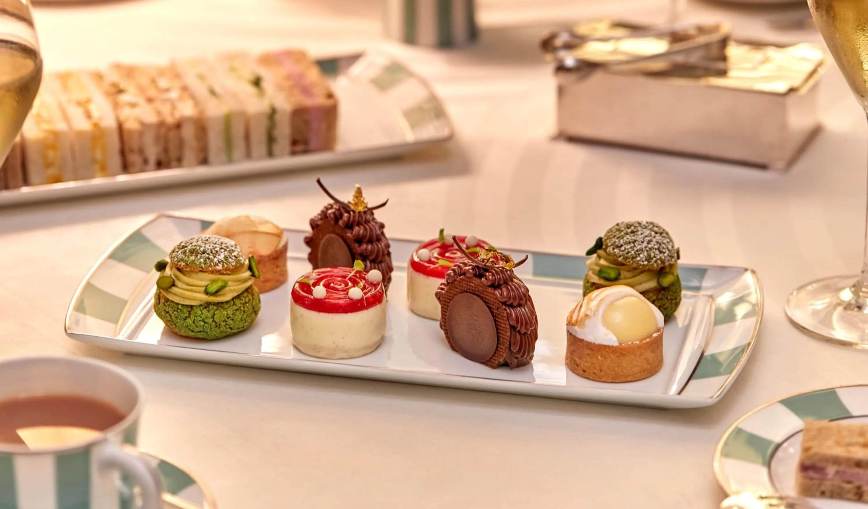 Food close-up in Claridge's, Maybourne