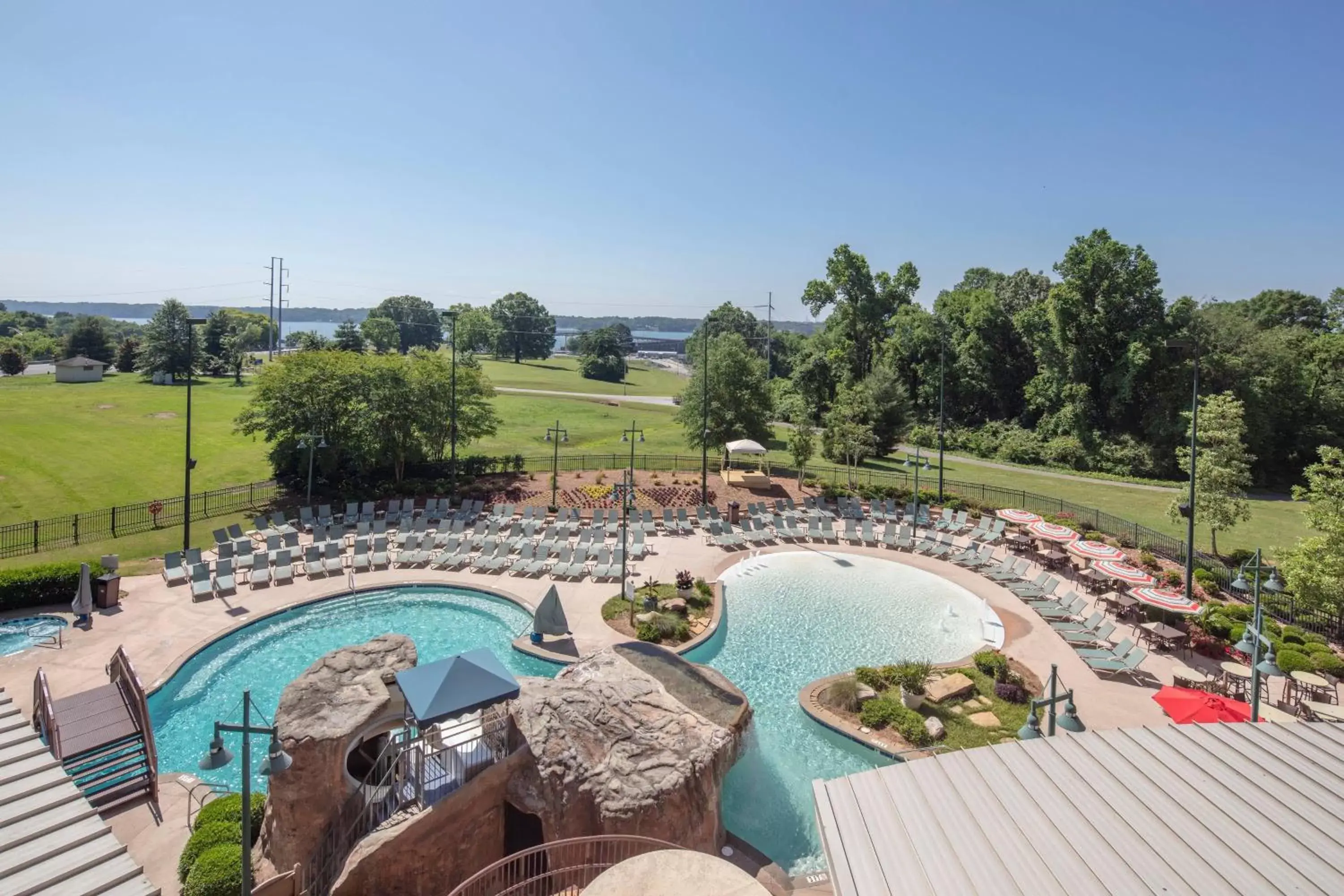 Swimming pool, Pool View in Marriott Shoals Hotel & Spa