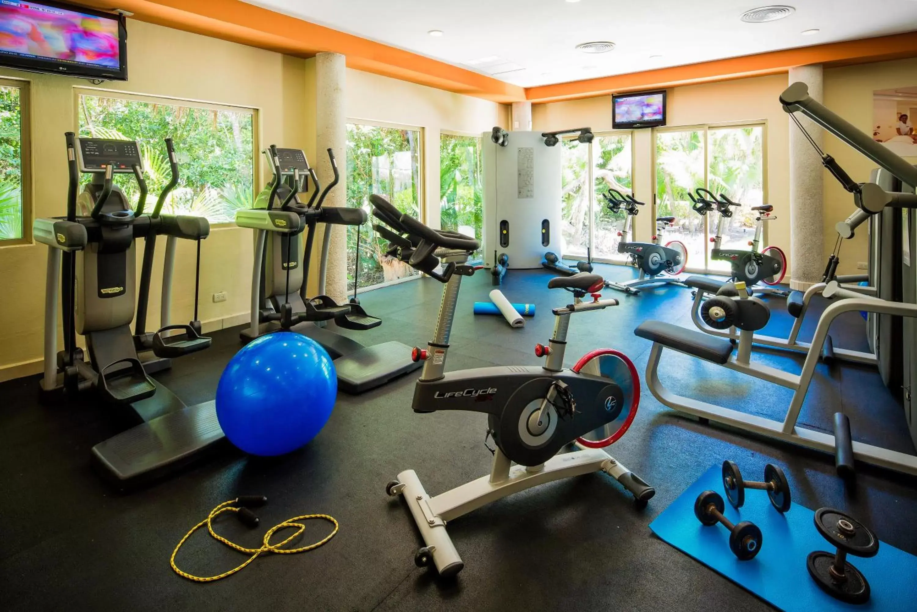 Fitness centre/facilities, Fitness Center/Facilities in Valentin Imperial Riviera Maya All Inclusive - Adults Only