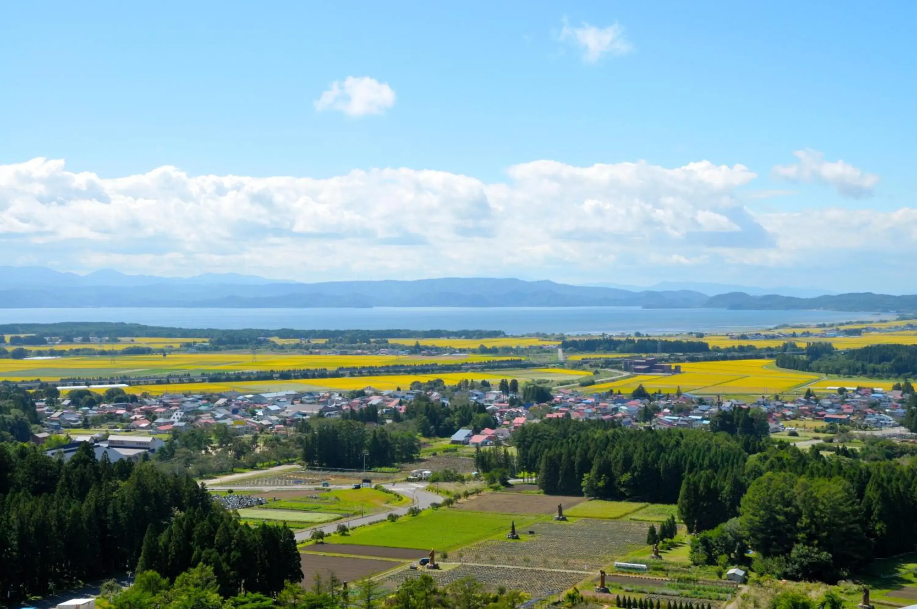 Lake view, Bird's-eye View in Hotel Listel Inawashiro Wing Tower