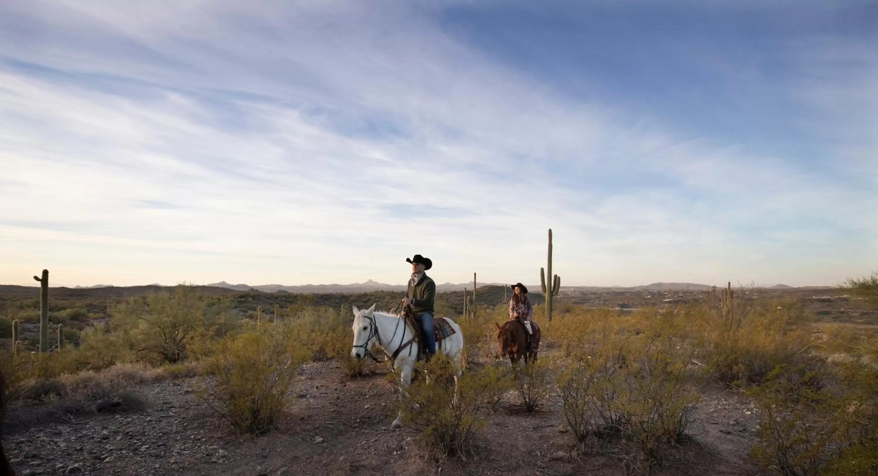 Horse-riding, Guests in Kay El Bar Guest Ranch