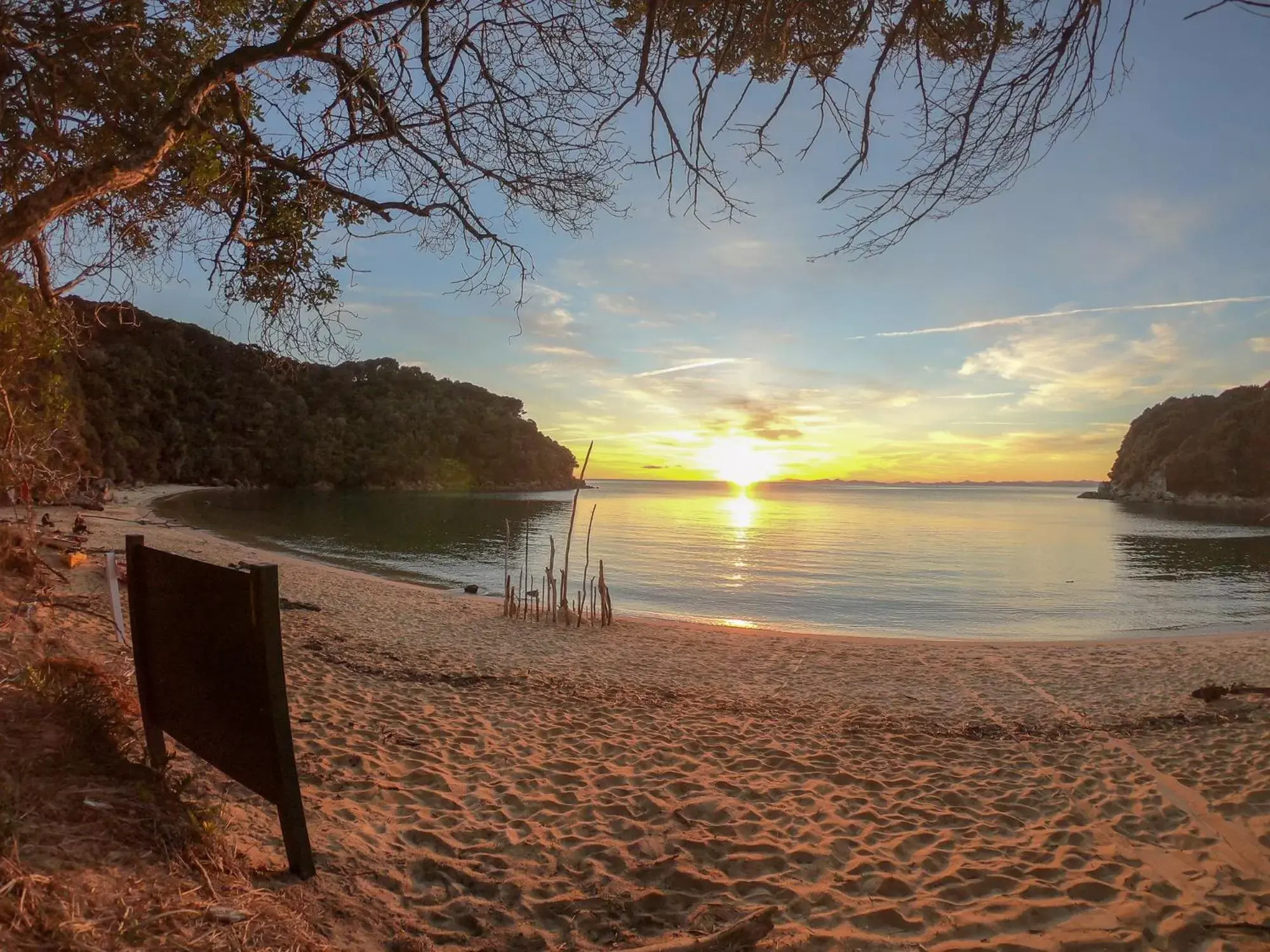 Beach in Century Park