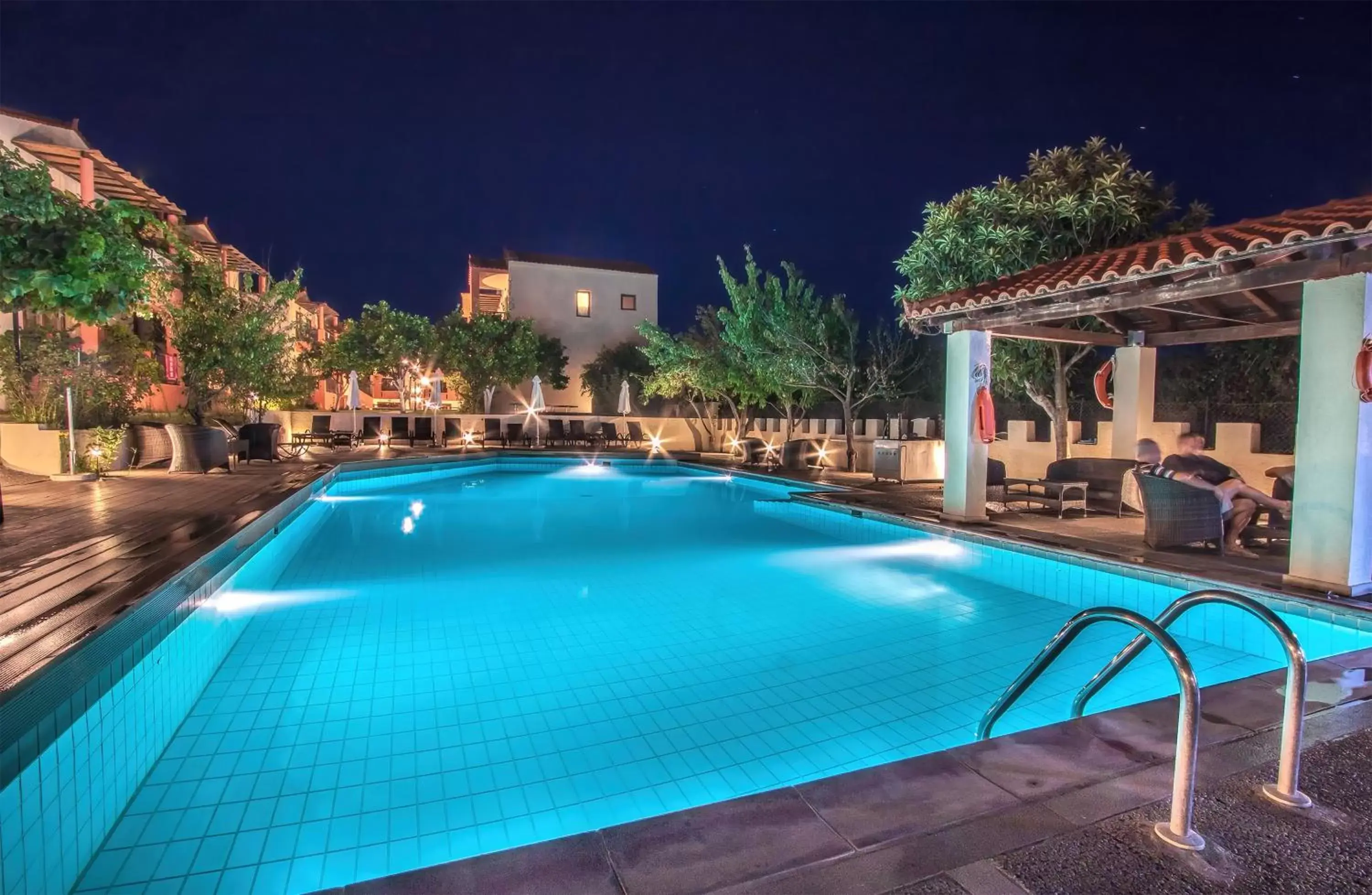 Property building, Swimming Pool in Rigas Hotel Skopelos