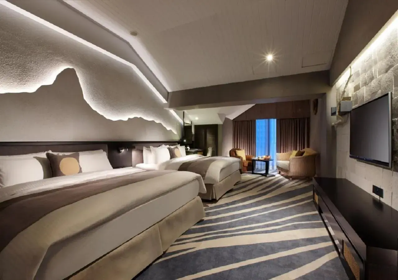 Bedroom, Bed in Yang Ming Shan Tien Lai Resort & Spa