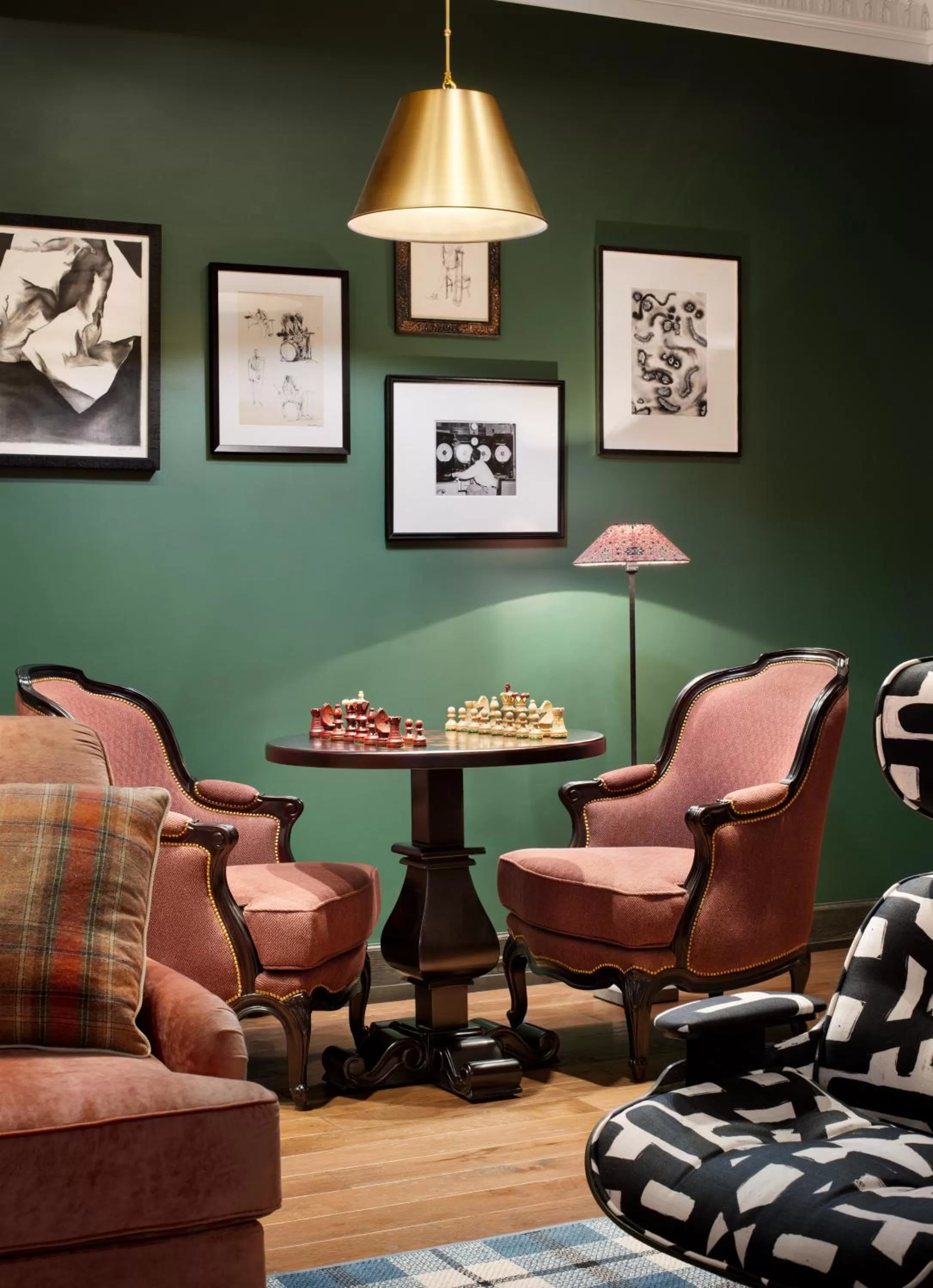 Seating area in Graduate by Hilton State College