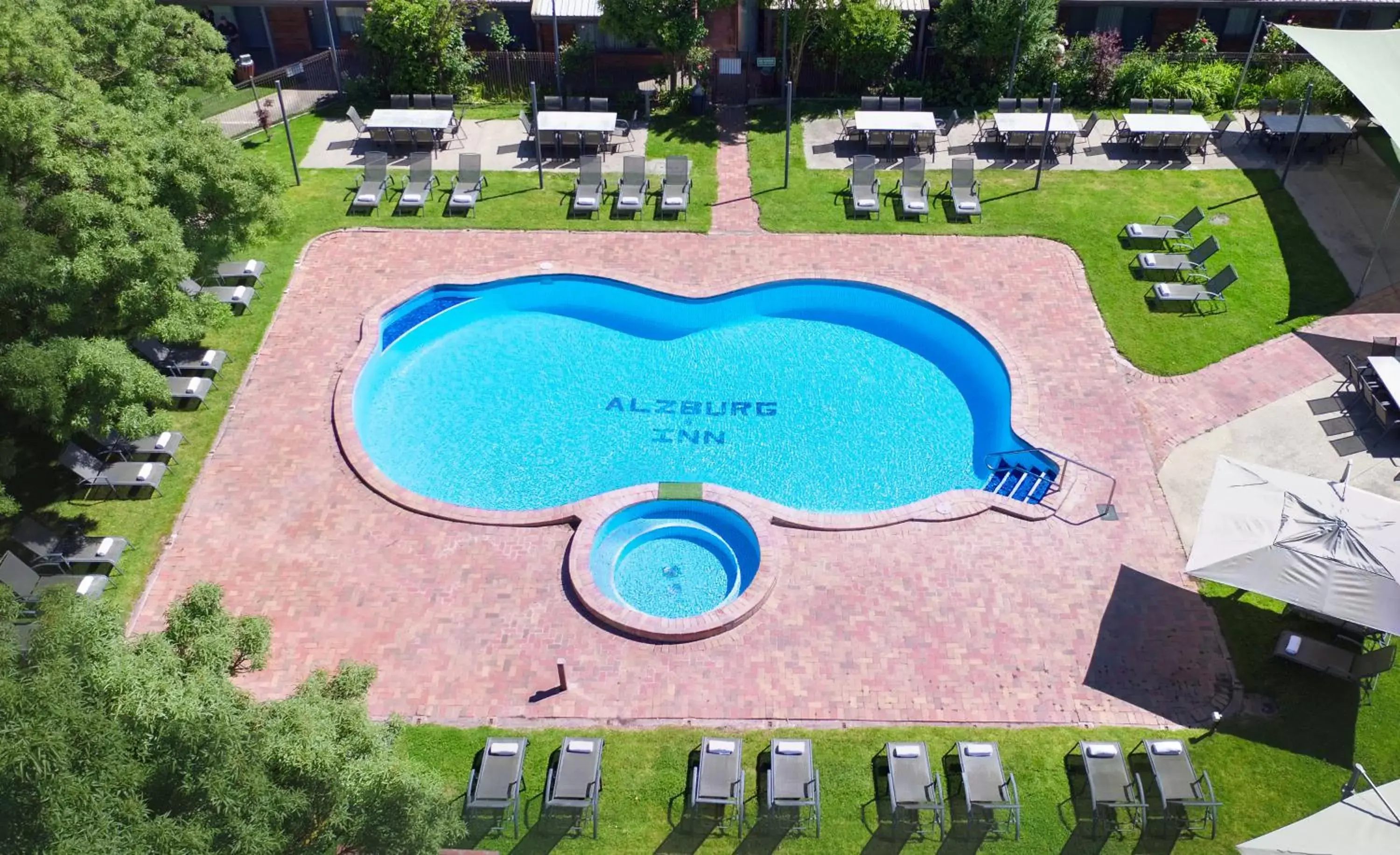 Swimming pool, Pool View in Alzburg Resort