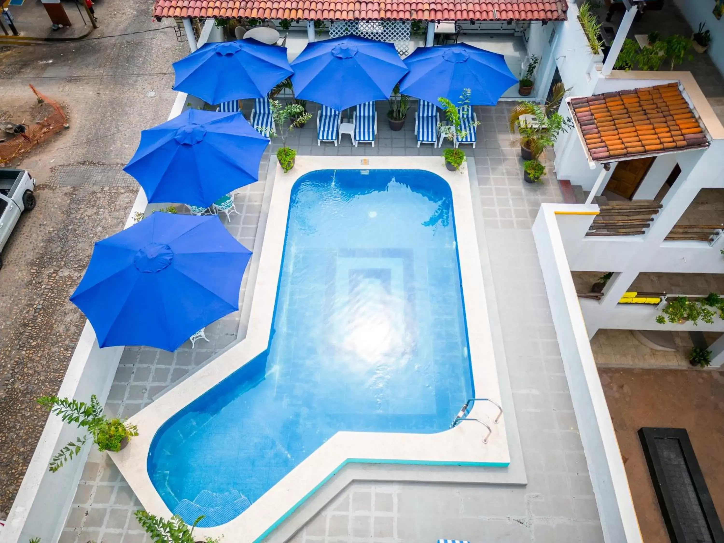 Property building, Pool View in Hotel Pueblito Vallarta