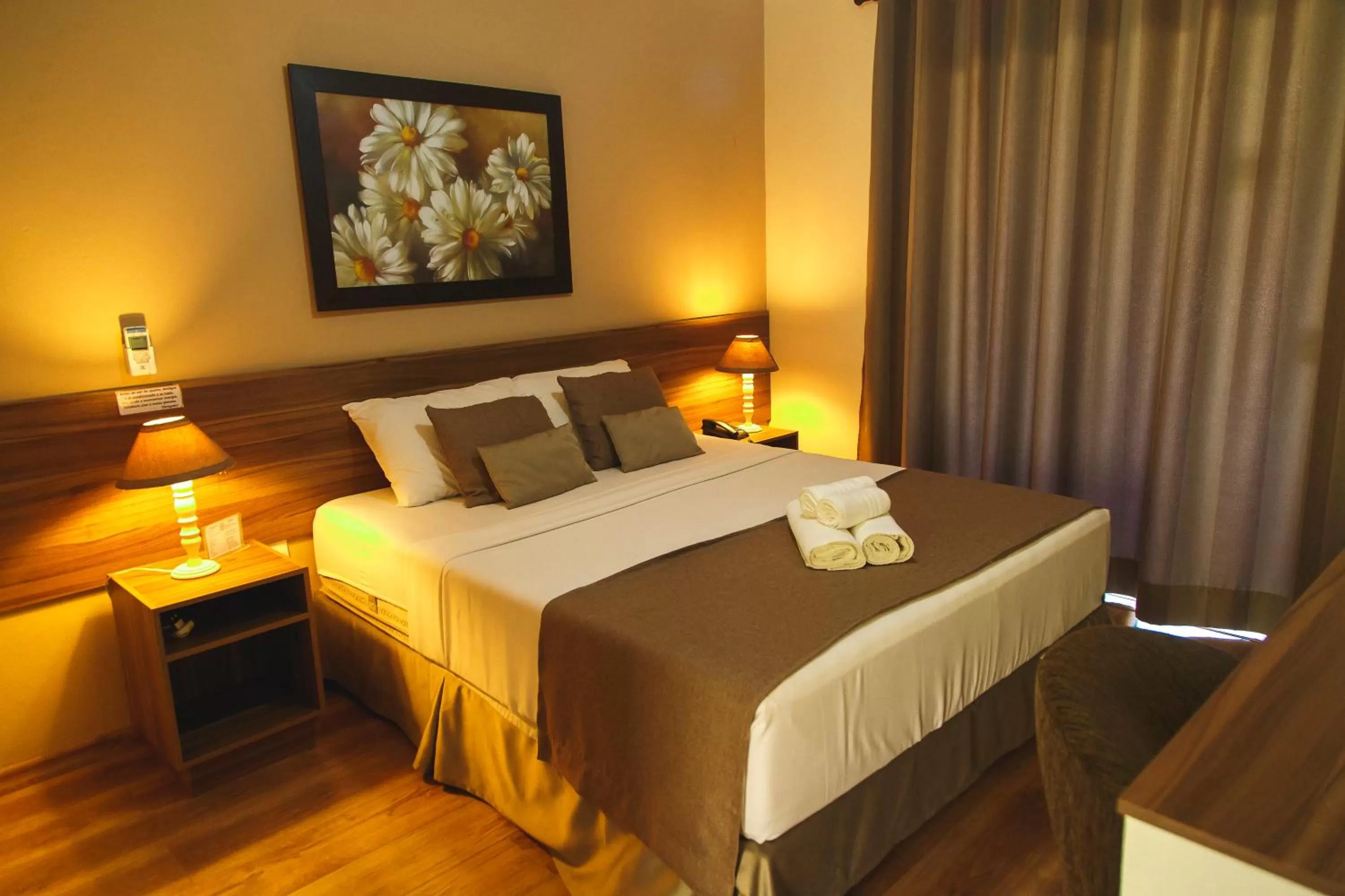 Bed in Pousada Le Sapê