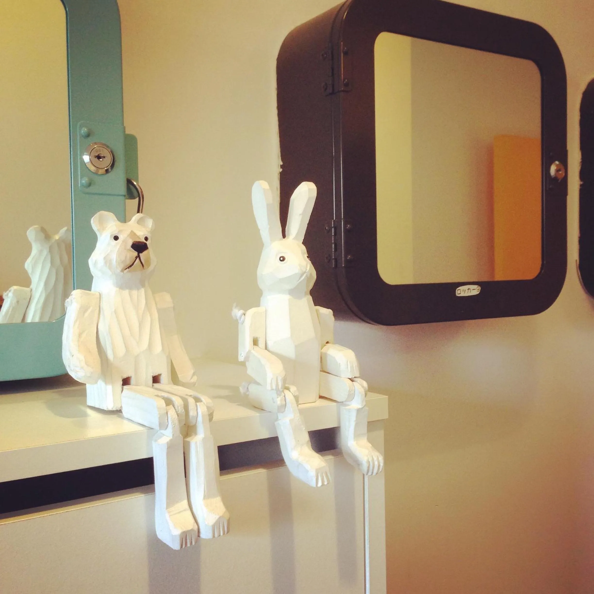 Decorative detail in Fukuoka Guesthouse Little Asia Kokura