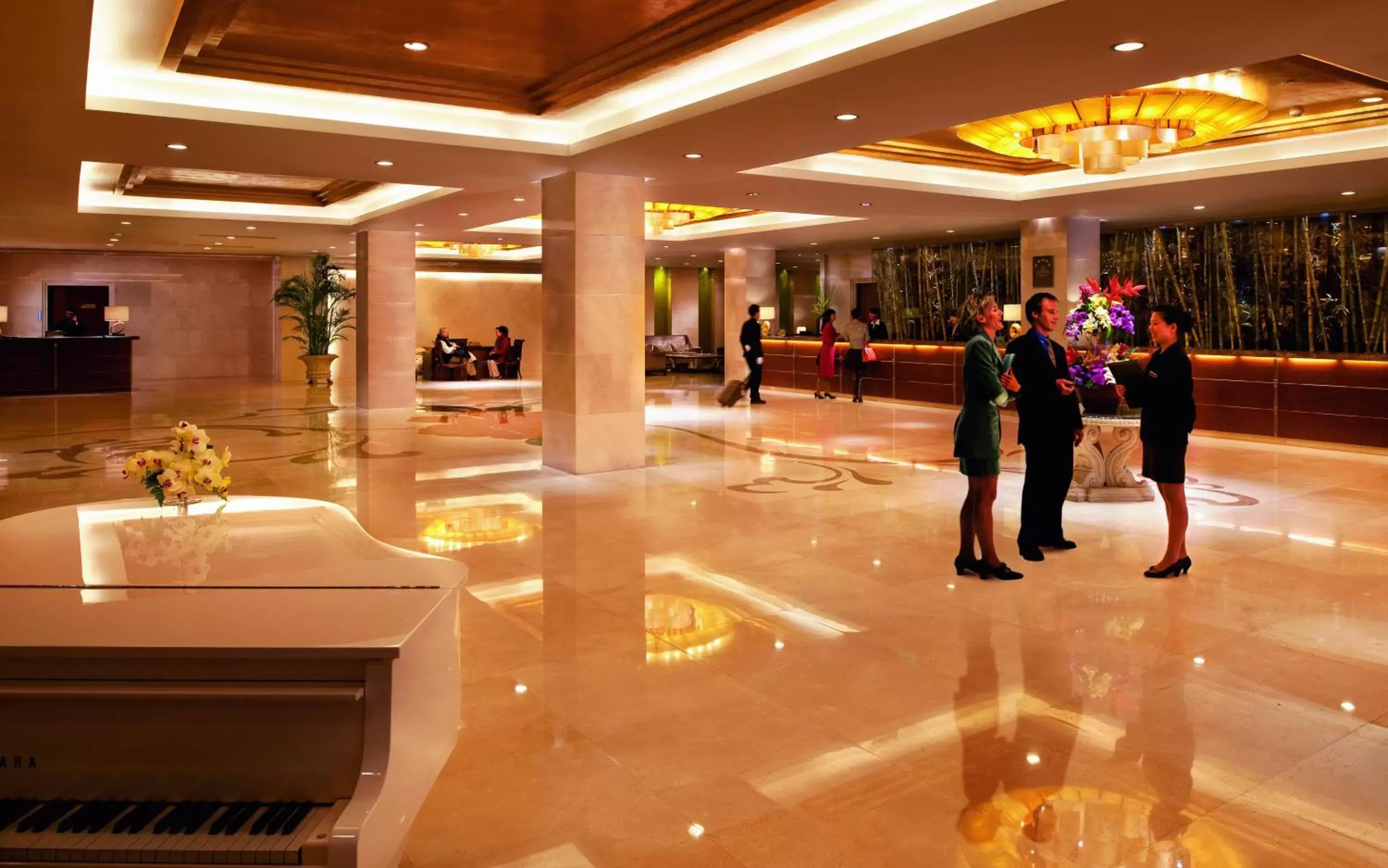 Lobby or reception in Sunworld Dynasty Hotel Beijing Wangfujing