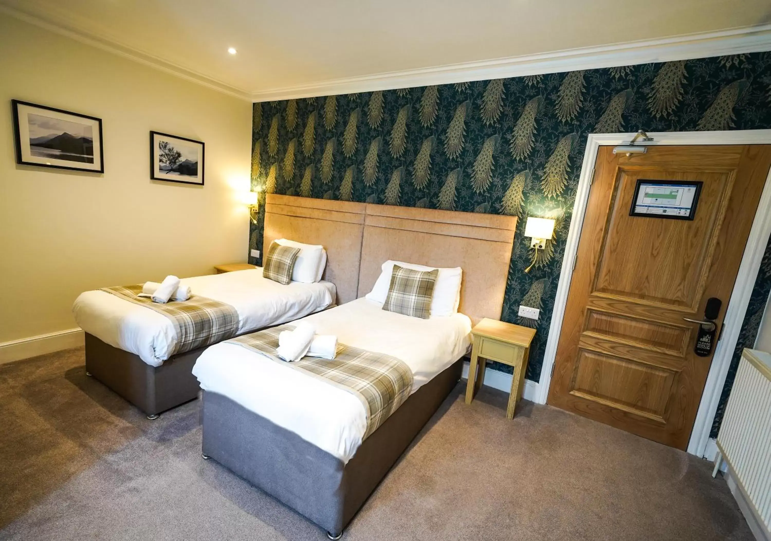 Bed in Gwydyr Hotel