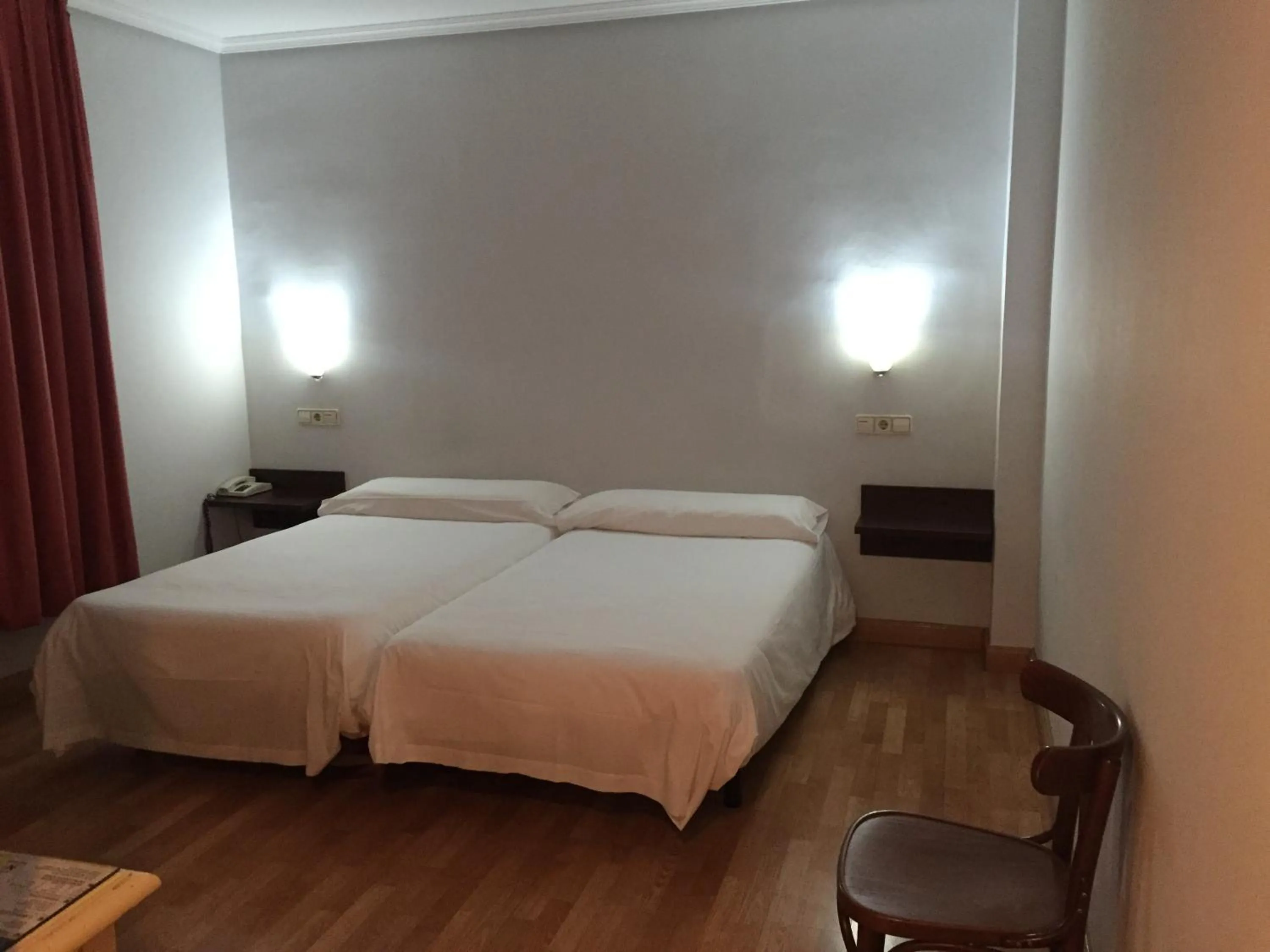 Bed in Hotel Madrid Río