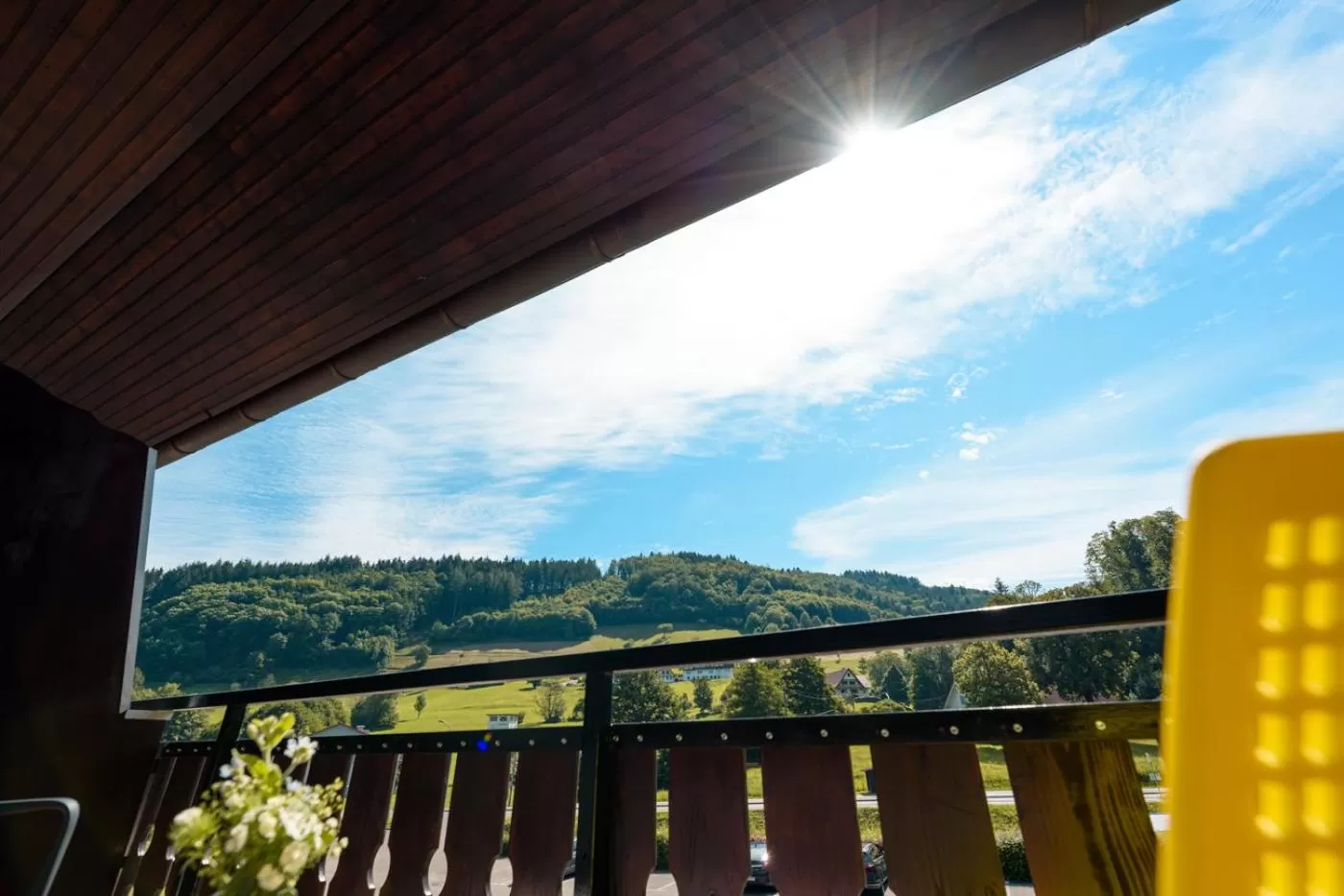 Balcony/Terrace in Hotel & Restaurant Mühlenglück