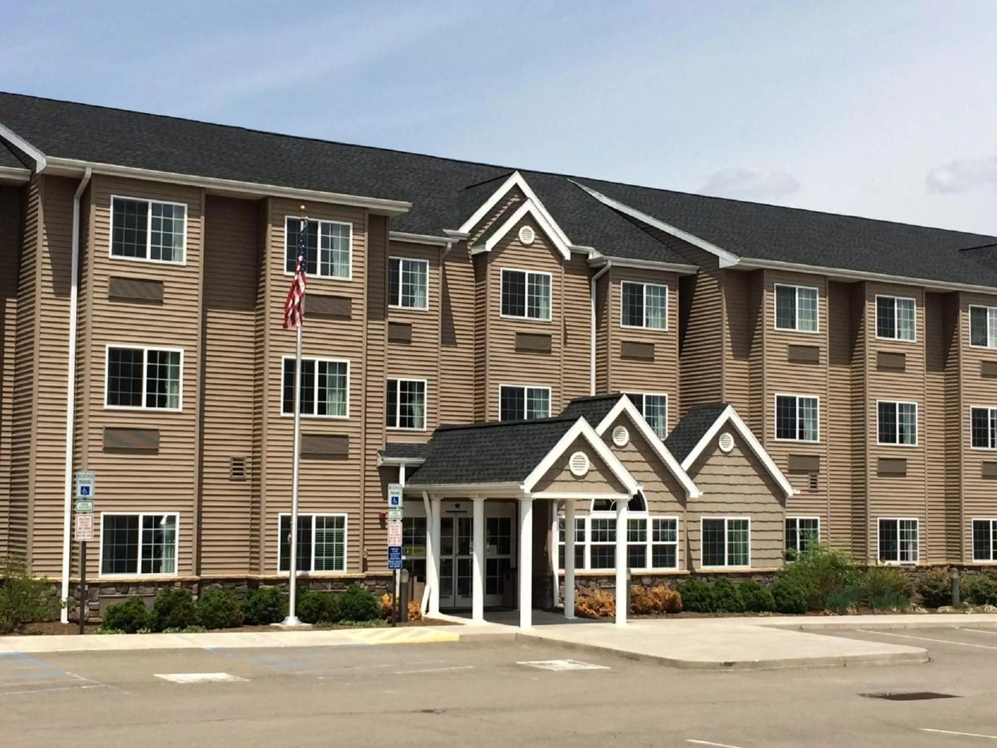 Facade/entrance in Microtel Inn & Suites Mansfield PA