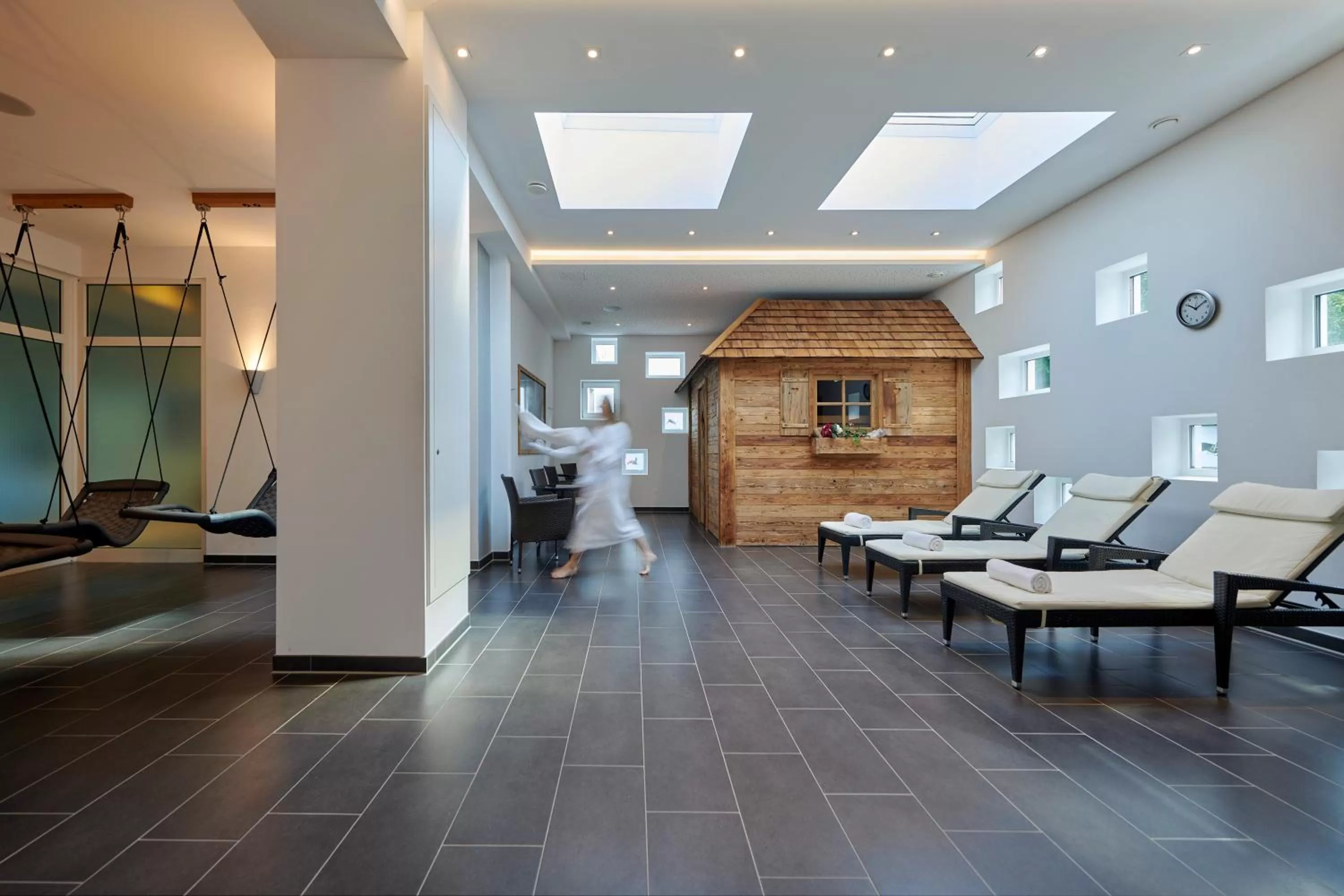 Sauna in Hotel Bannwaldsee