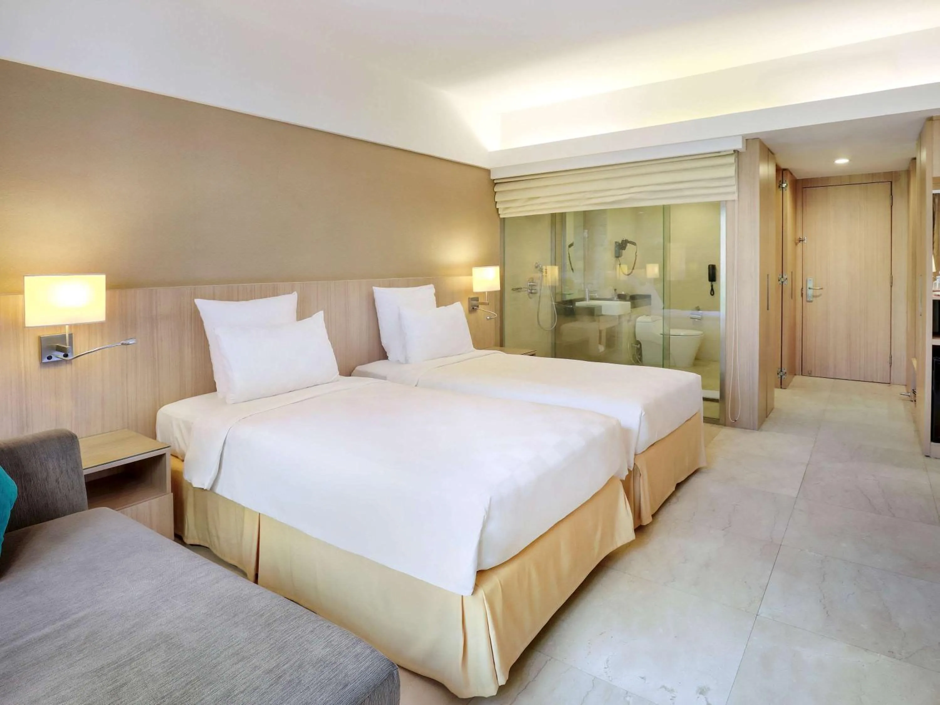 Photo of the whole room, Bed in Novotel Surabaya Hotel