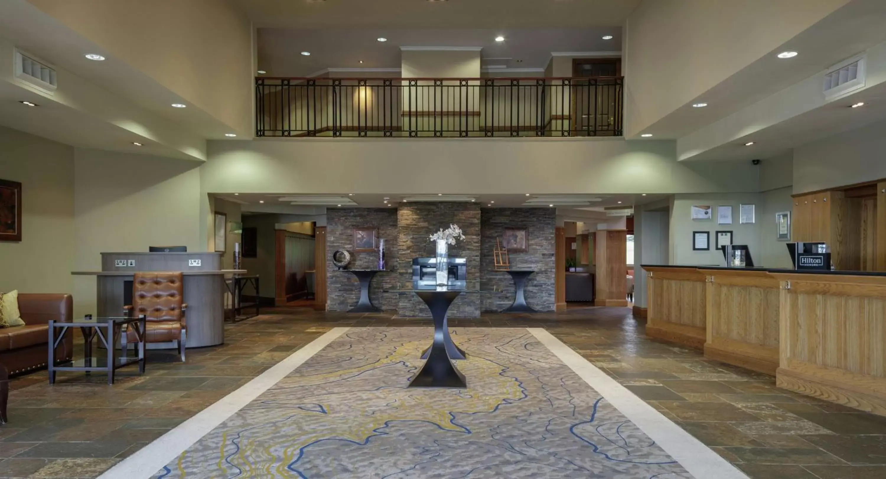Lobby or reception, Lobby/Reception in Doubletree By Hilton Glasgow Westerwood Spa & Golf Resort