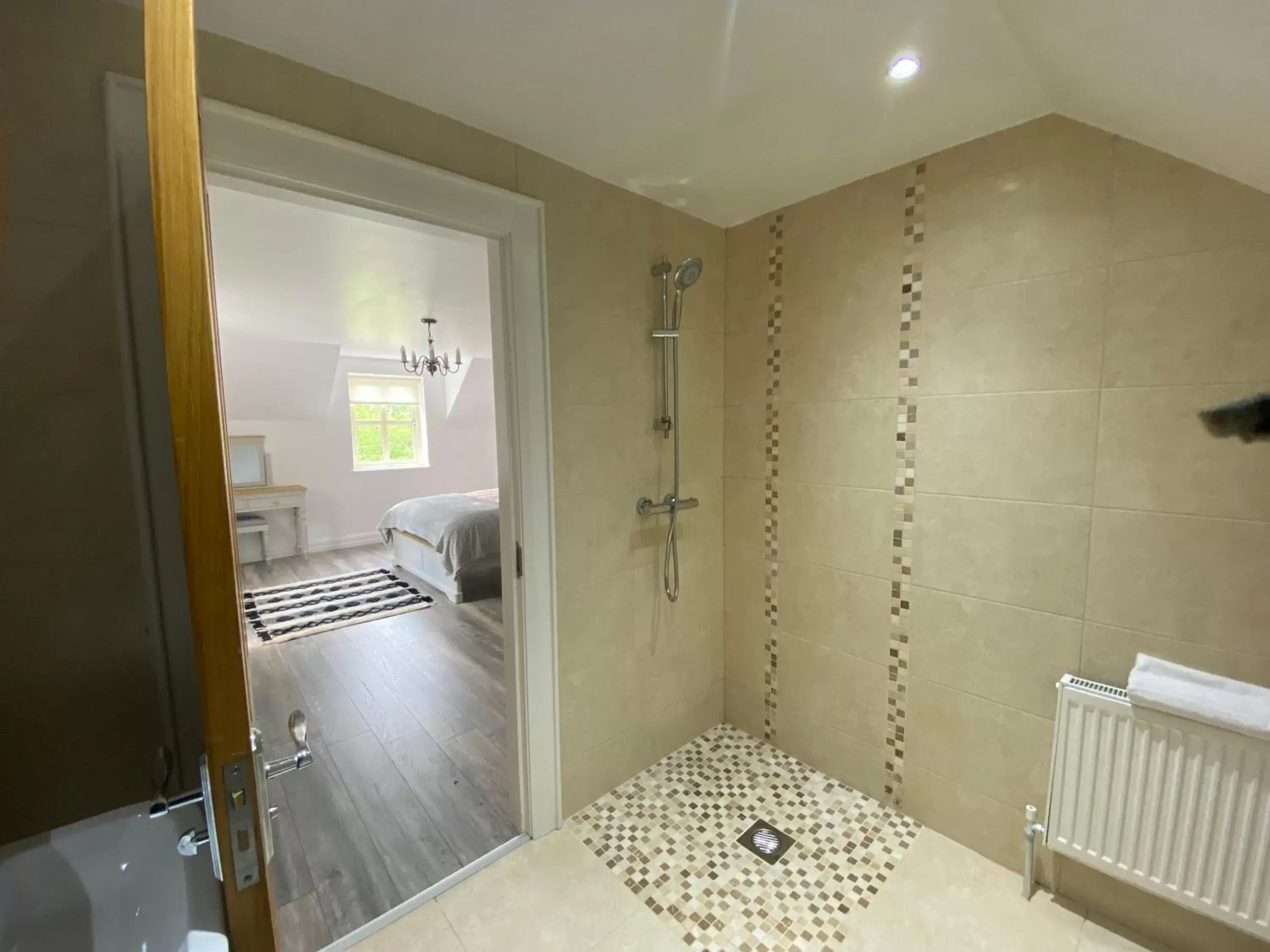 Bathroom in Rostrevor Valley Holiday Park Rooms with Hot tub and car service