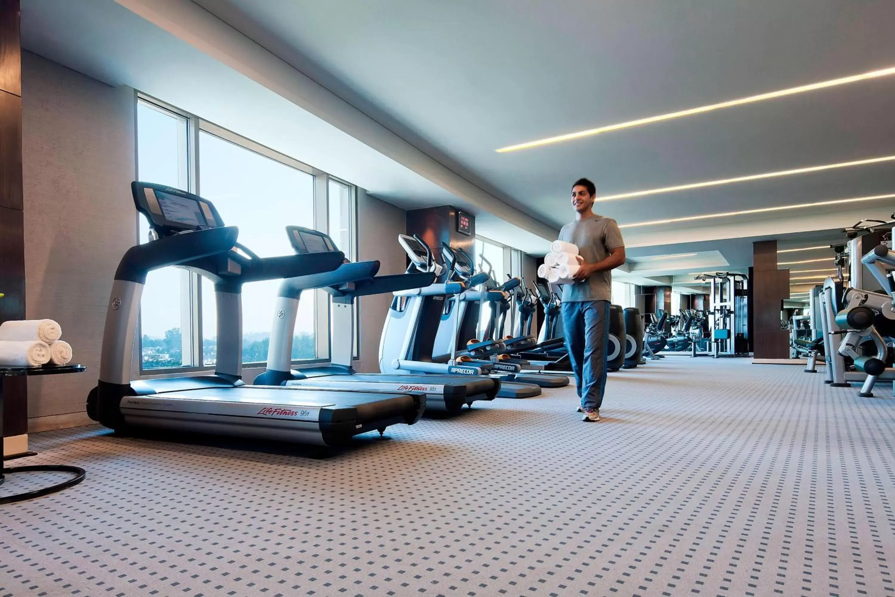 Fitness centre/facilities, Fitness Center/Facilities in JW Marriott Hotel Chandigarh