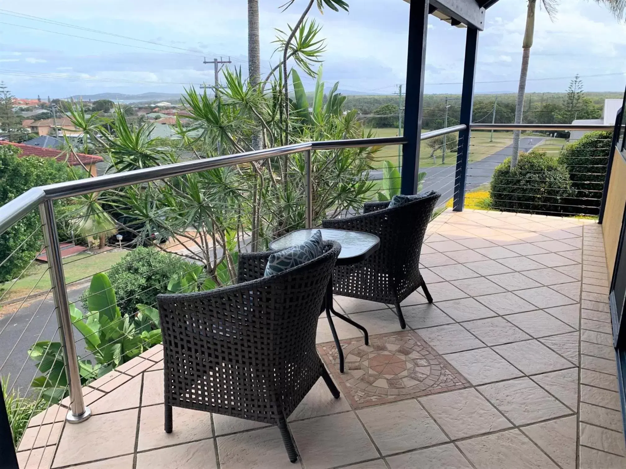 Patio, Balcony/Terrace in Coast Yamba - Adults Only