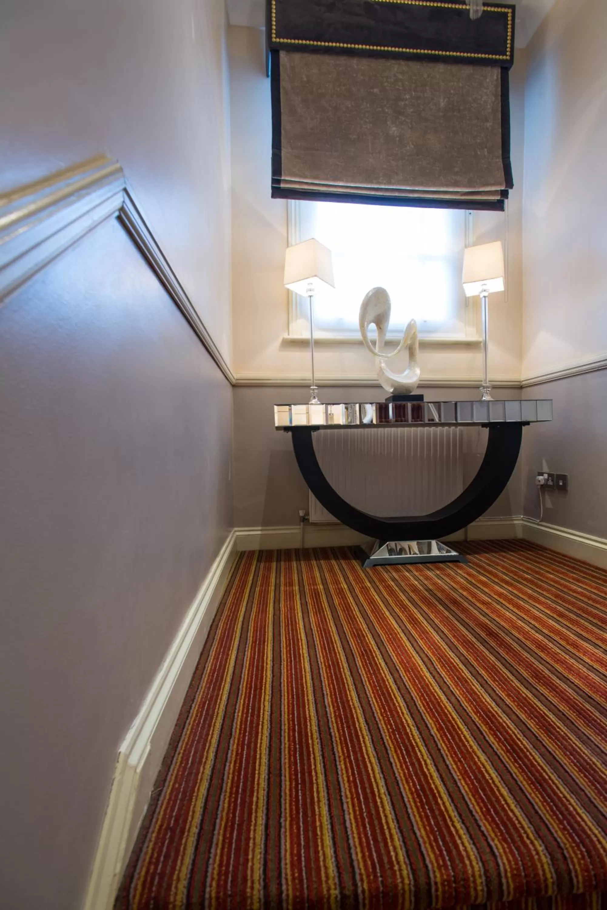 Decorative detail, Bed in Best Western Buckingham Palace Rd