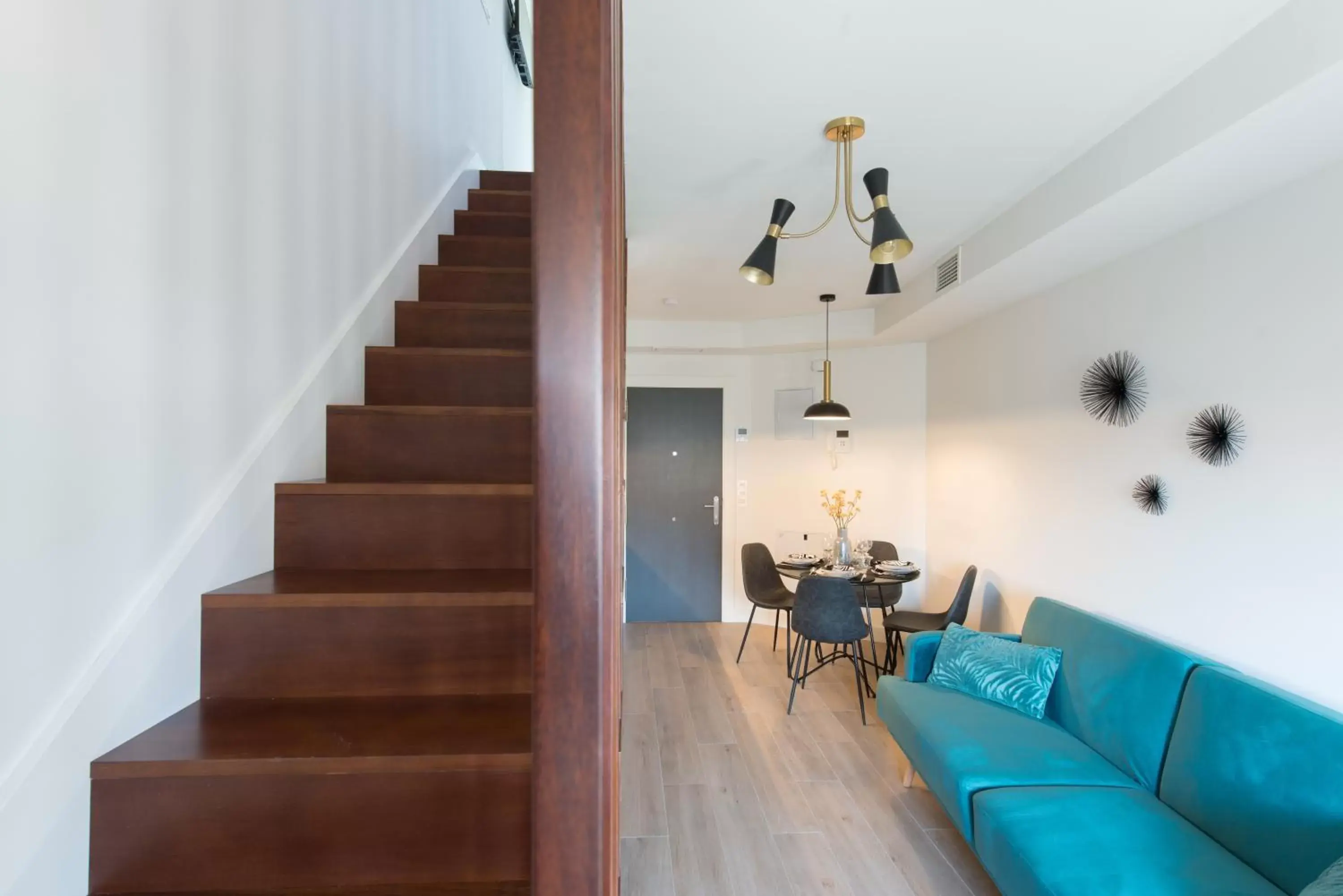 Living room in Santa Catalina Suites Gijón