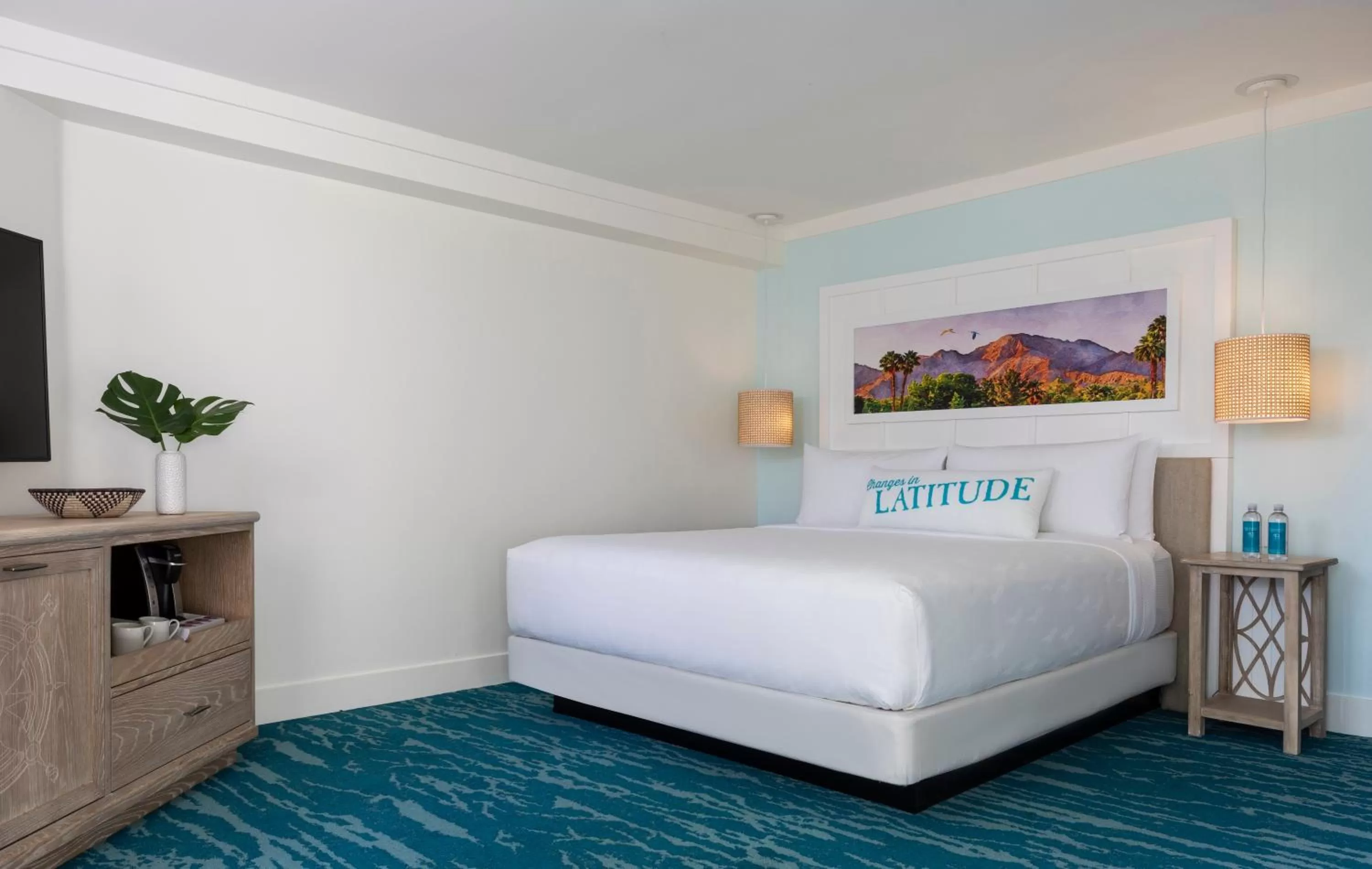 Bed in Riviera Resort Palm Springs