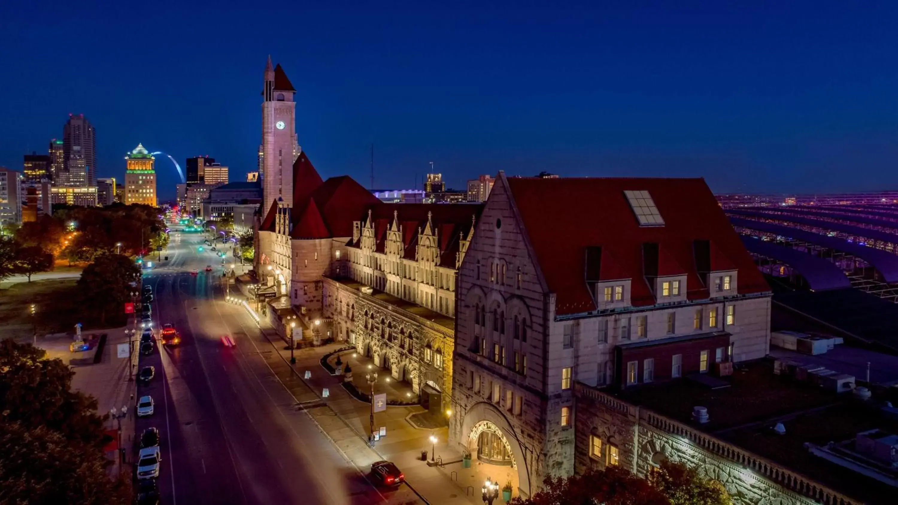 Property building in St. Louis Union Station Hotel, Curio Collection by Hilton