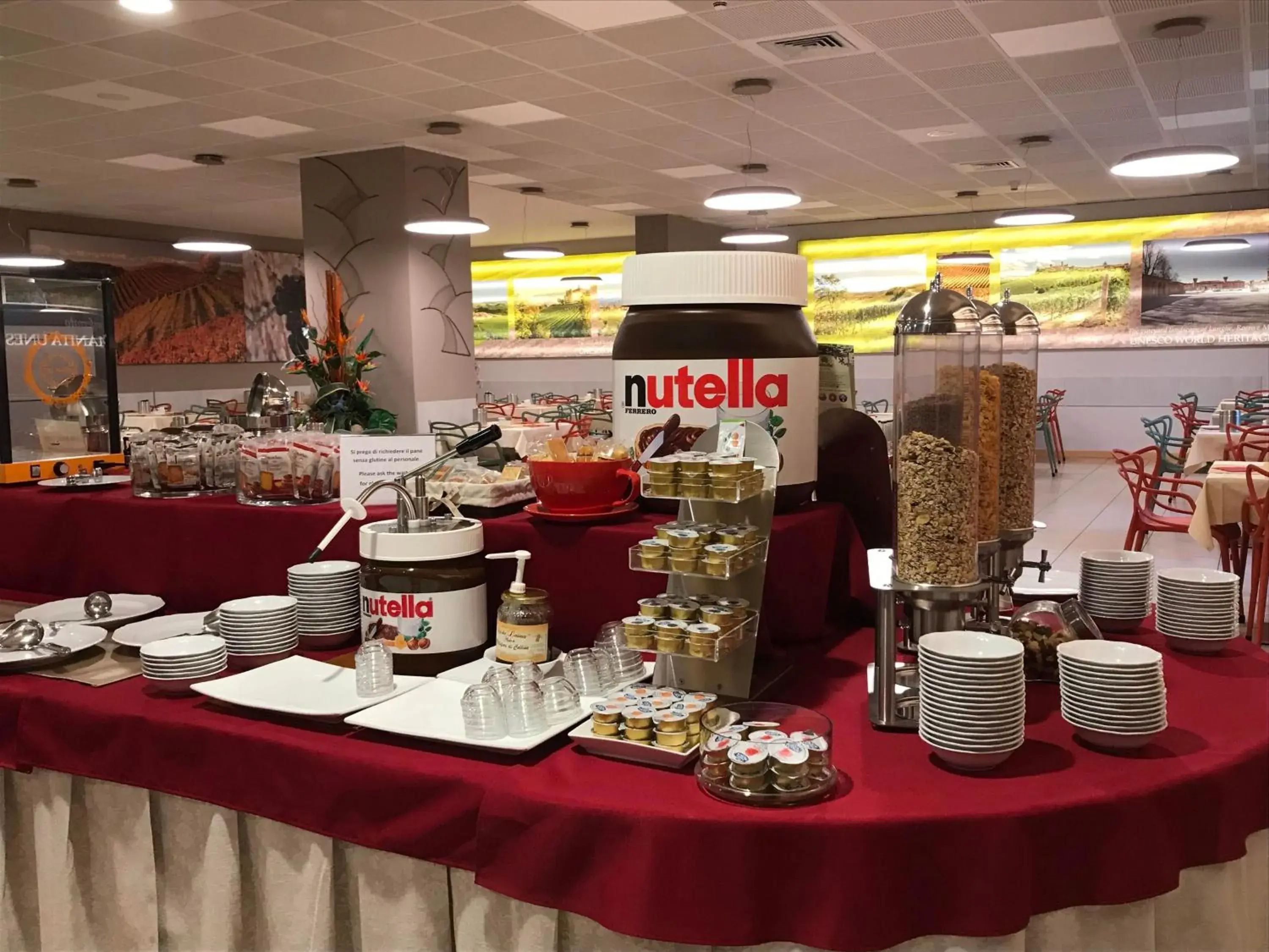 Buffet breakfast, Restaurant/Places to Eat in Hotel Ristorante I Castelli