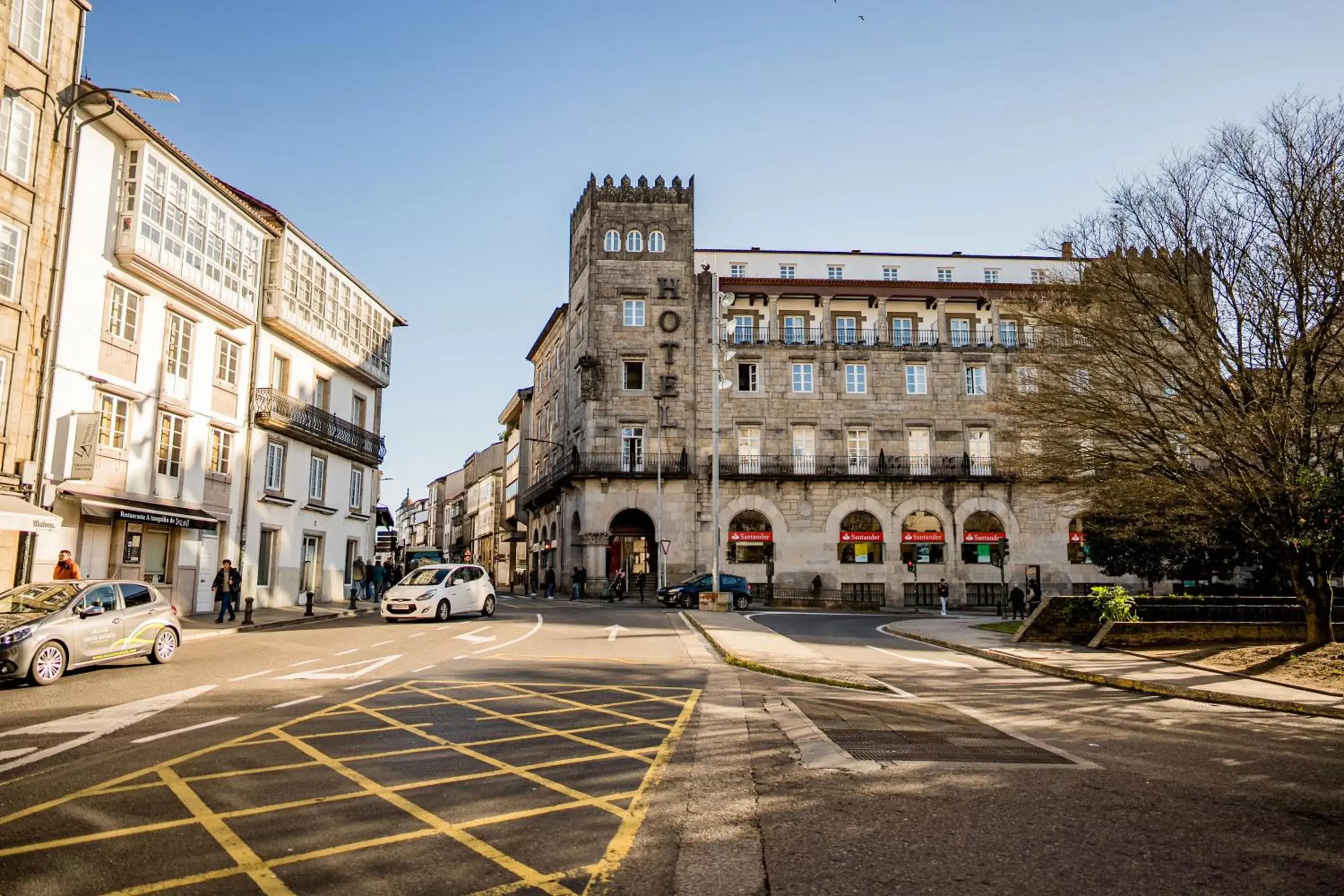 Street view, Property Building in Hotel Compostela