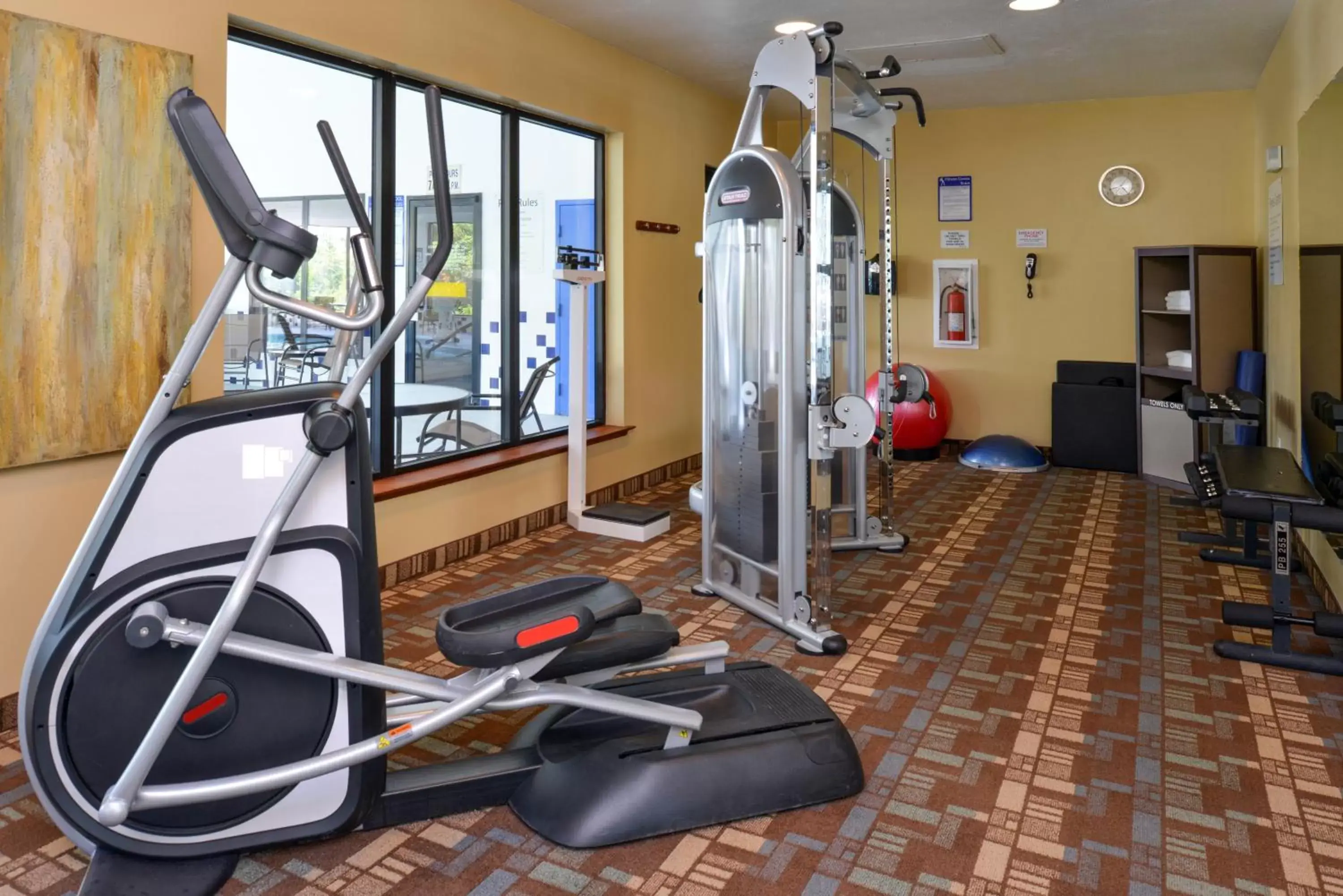 Fitness centre/facilities, Fitness Center/Facilities in Holiday Inn Express Morgantown, an IHG Hotel