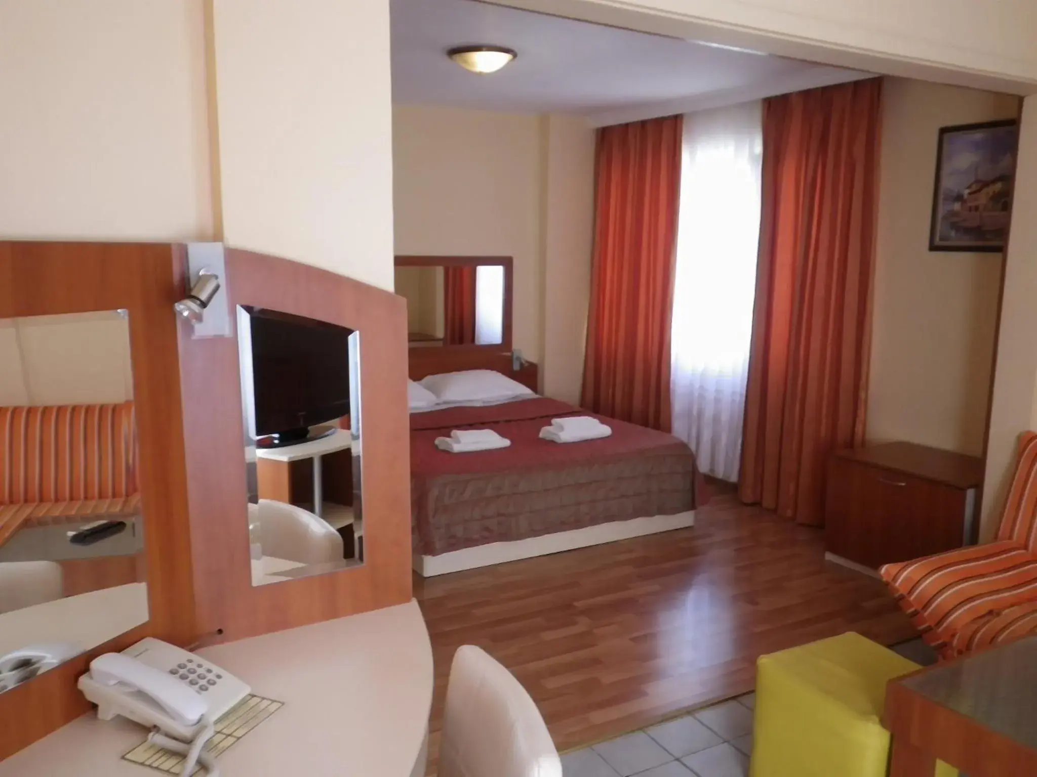 Living room, TV/Entertainment Center in Hotel Palitra