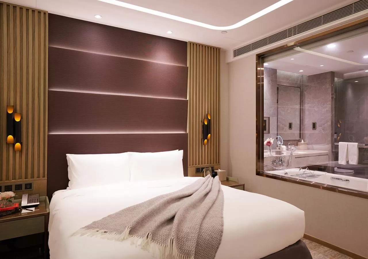 Bed in Oasis Aurum 181 Hotel