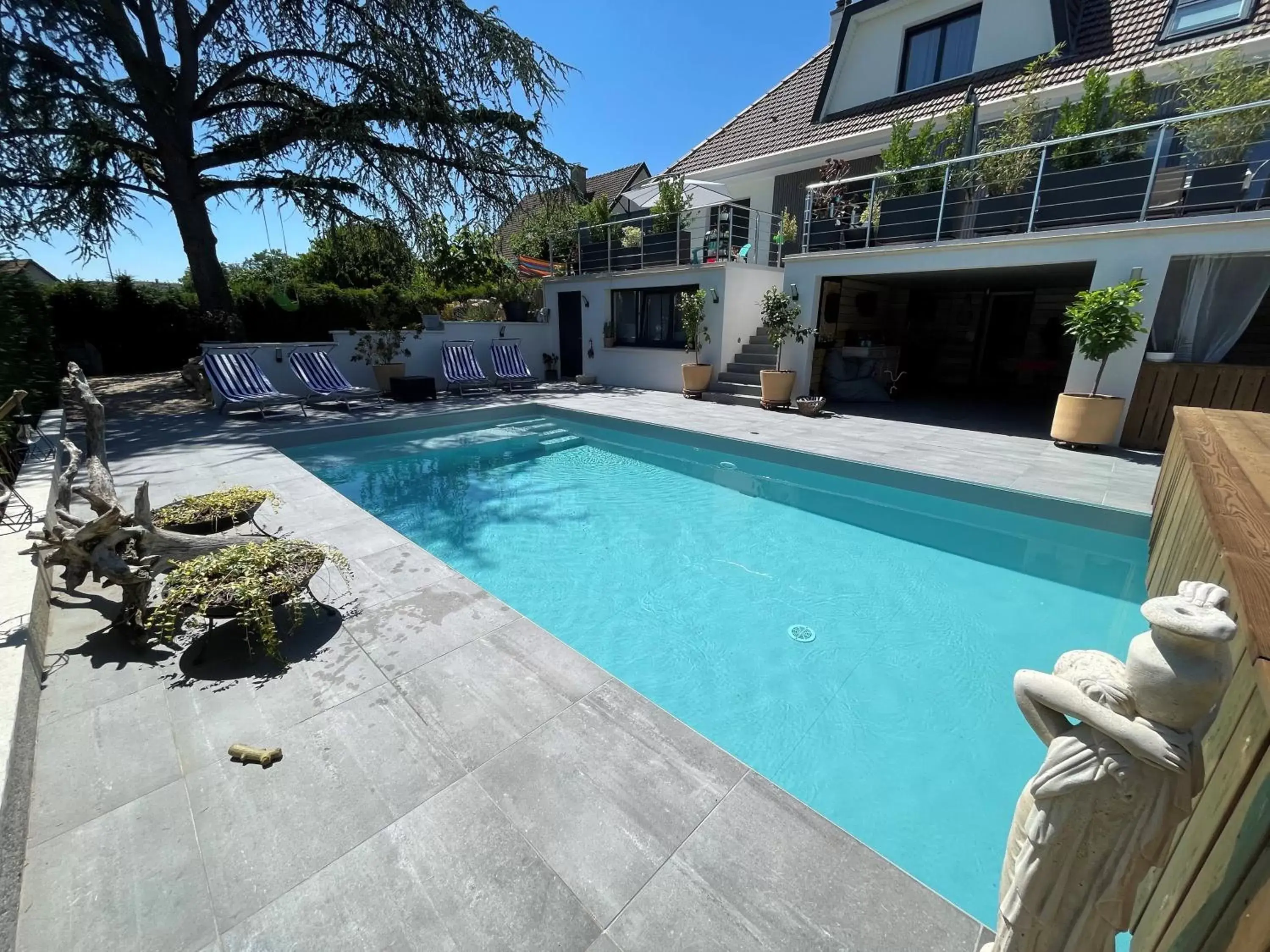 Swimming Pool in Chambre proche centre avec petit déjeuner