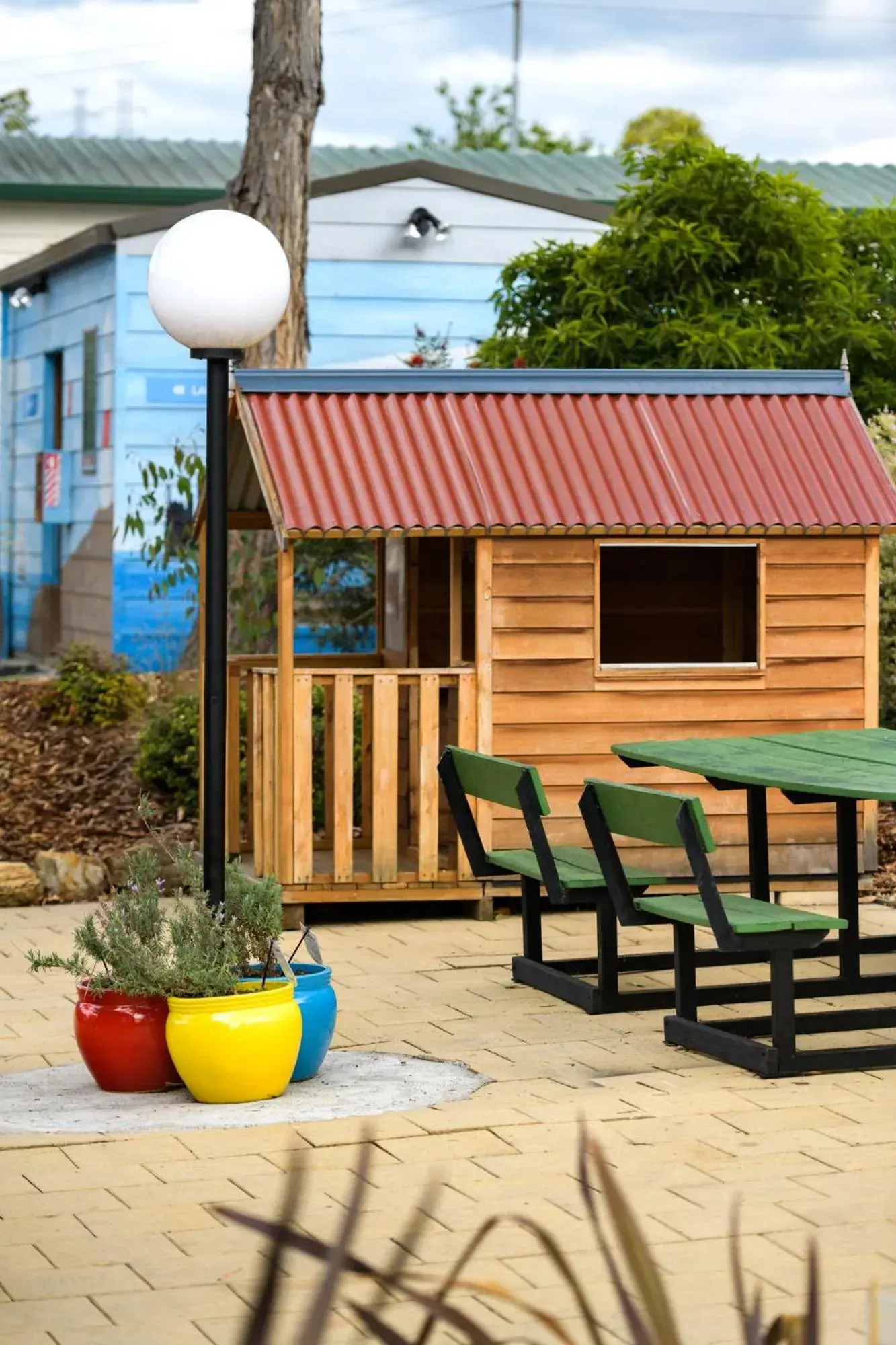 Children play ground in Discovery Parks - Hobart