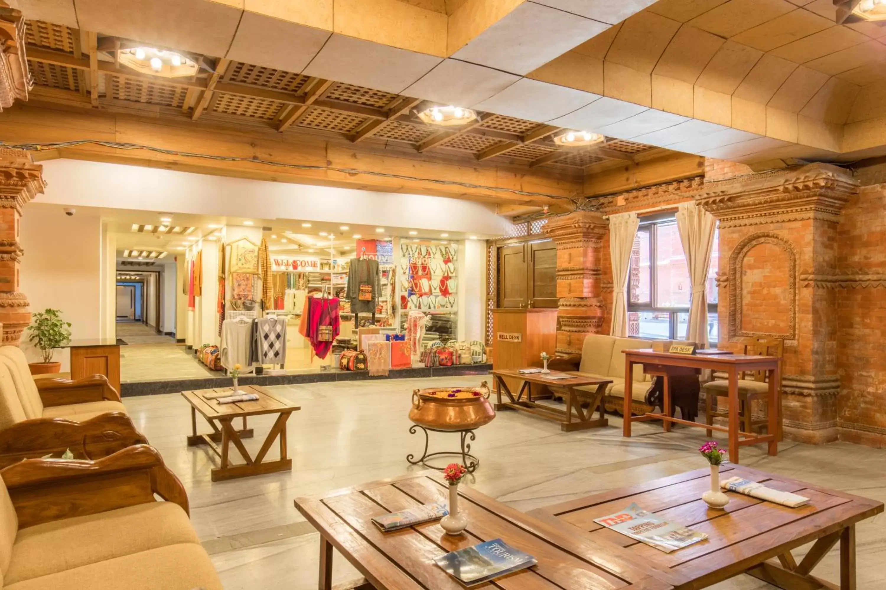 Lobby or reception in Landmark Pokhara Lobby or reception in Landmark Pokhara