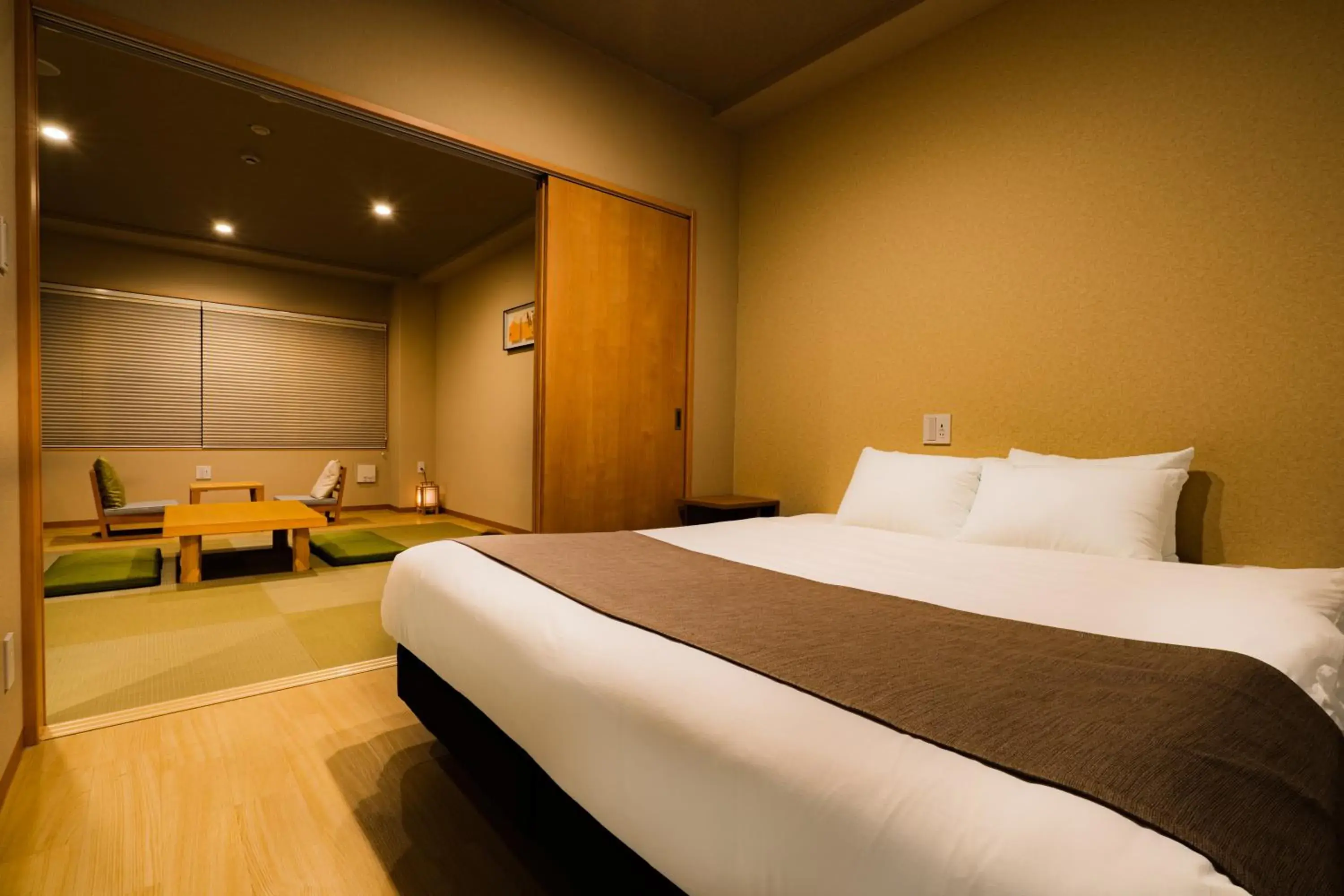 Photo of the whole room, Bed in Randor Residential Hotel Kyoto Suites