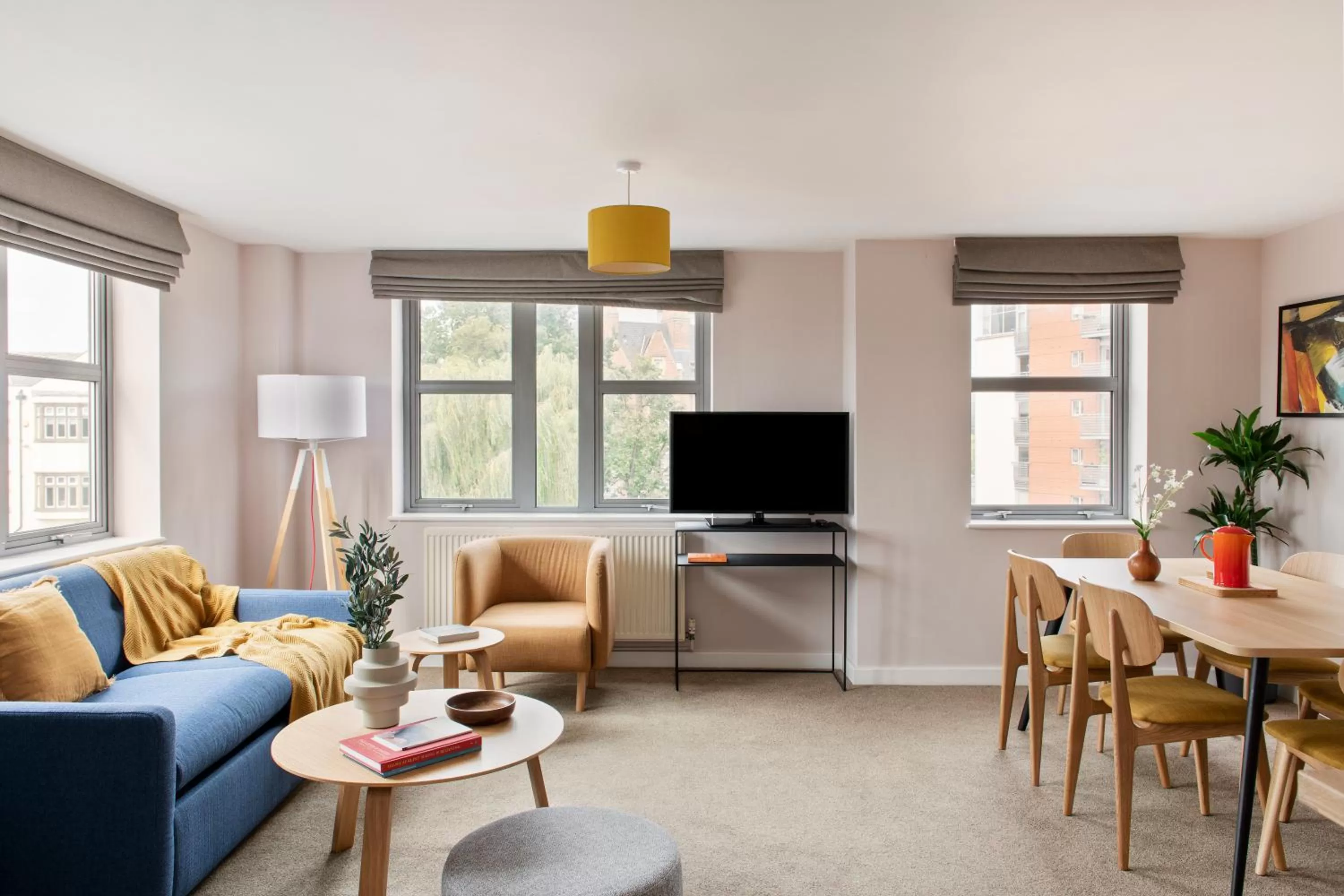 Communal lounge/ TV room in SACO Nottingham The Ropewalk