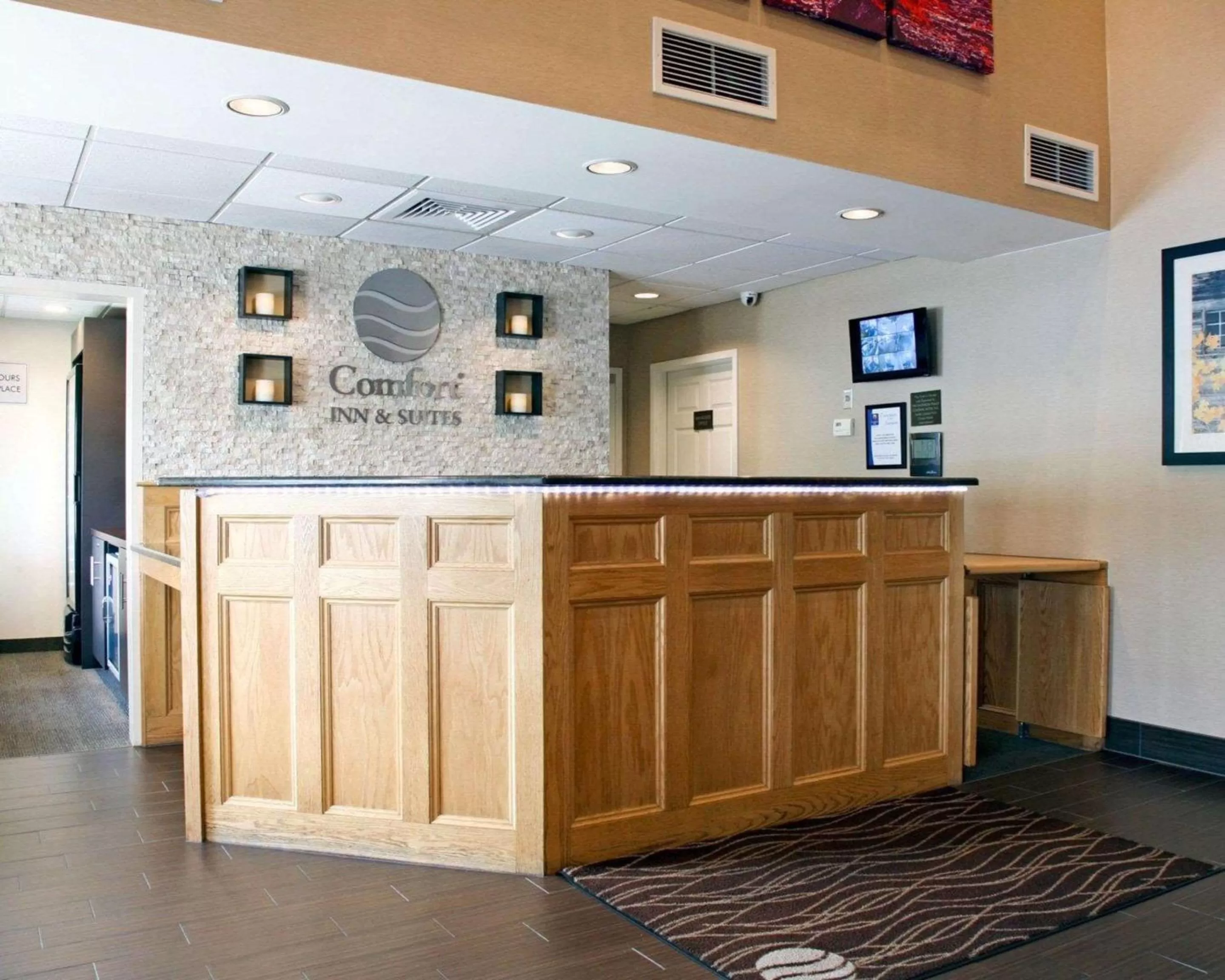 Lobby or reception in Comfort Inn & Suites Sturbridge-Brimfield