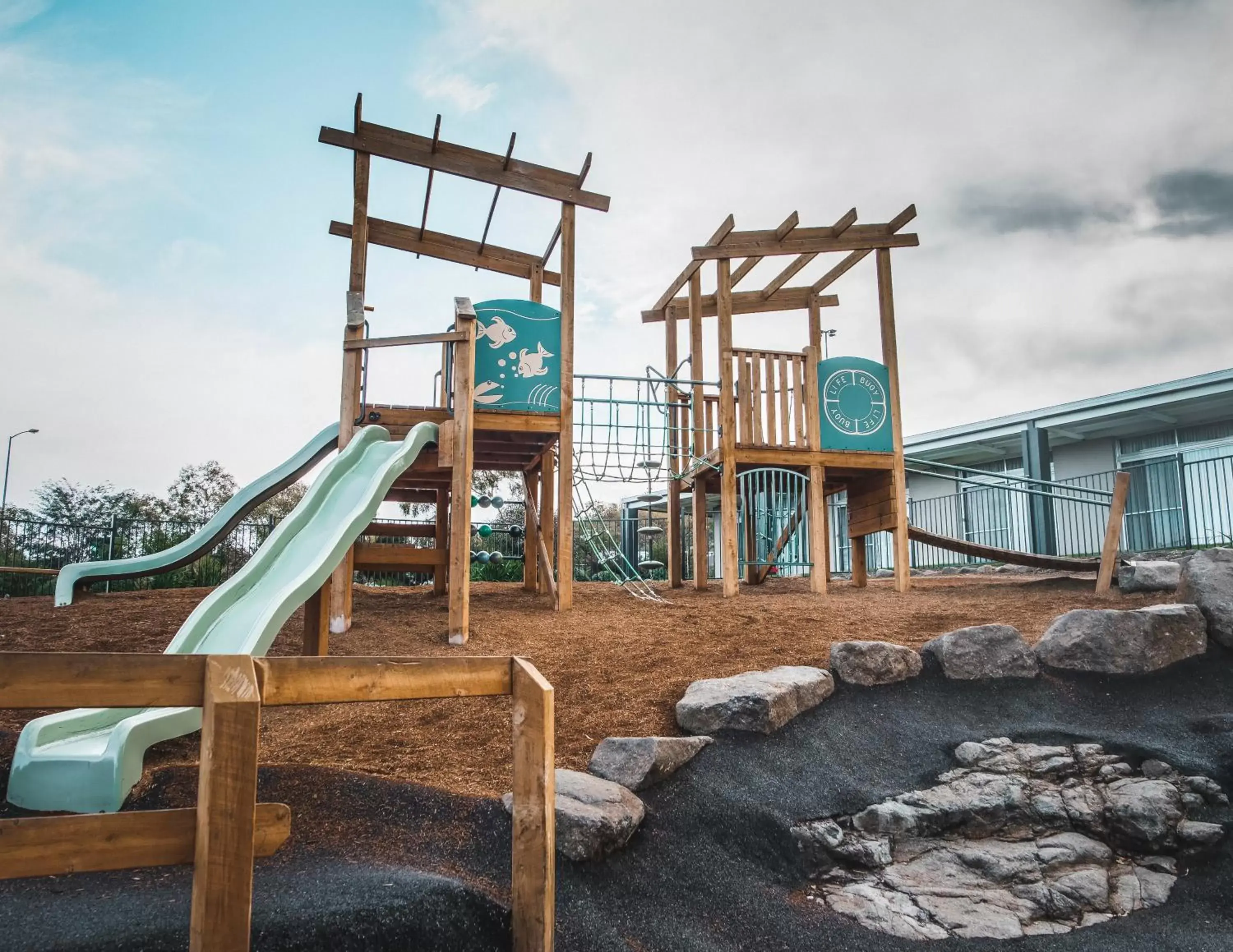 Children play ground in Shoreline Hotel