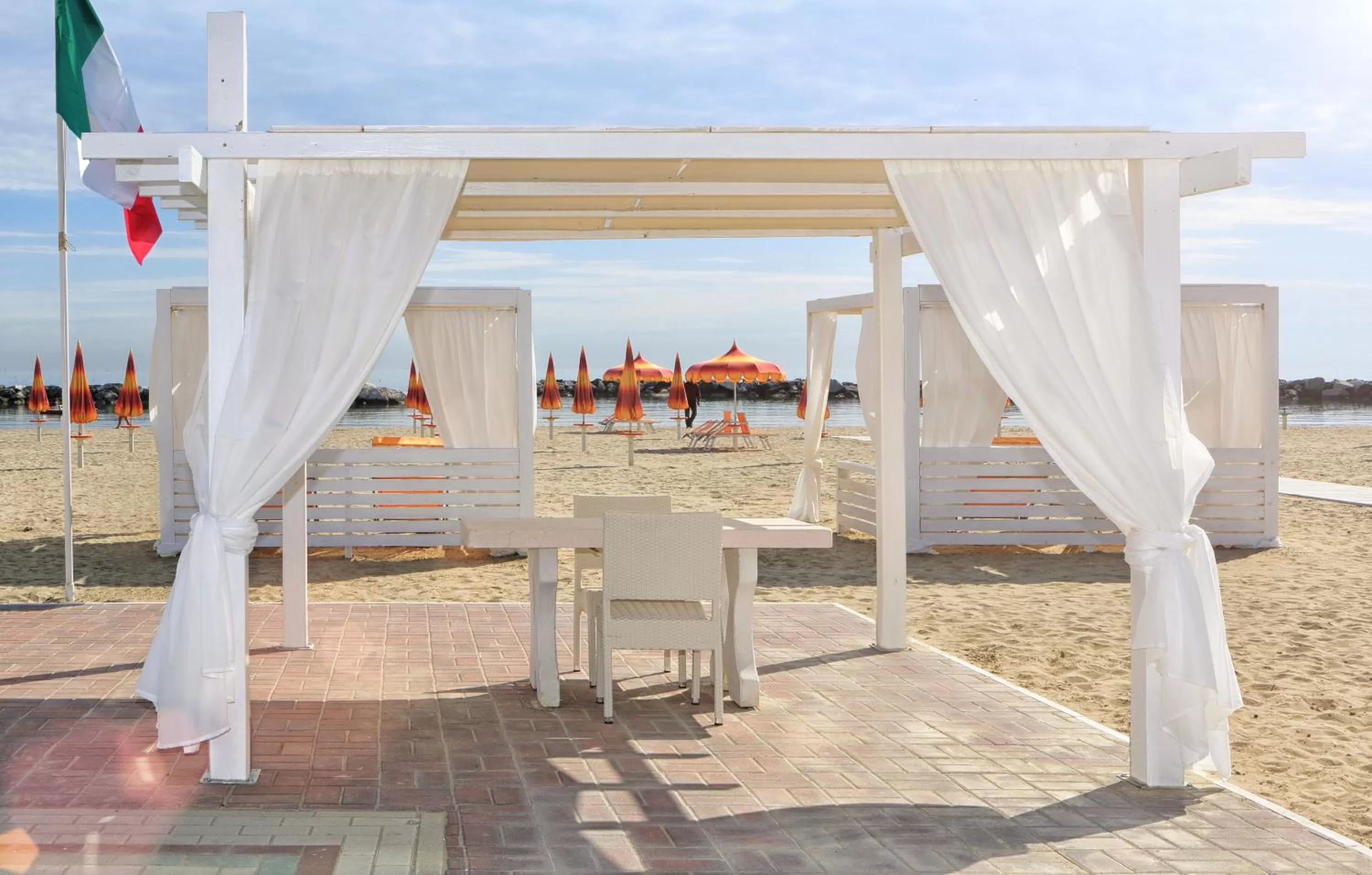 Beach in Baldinini Hotel