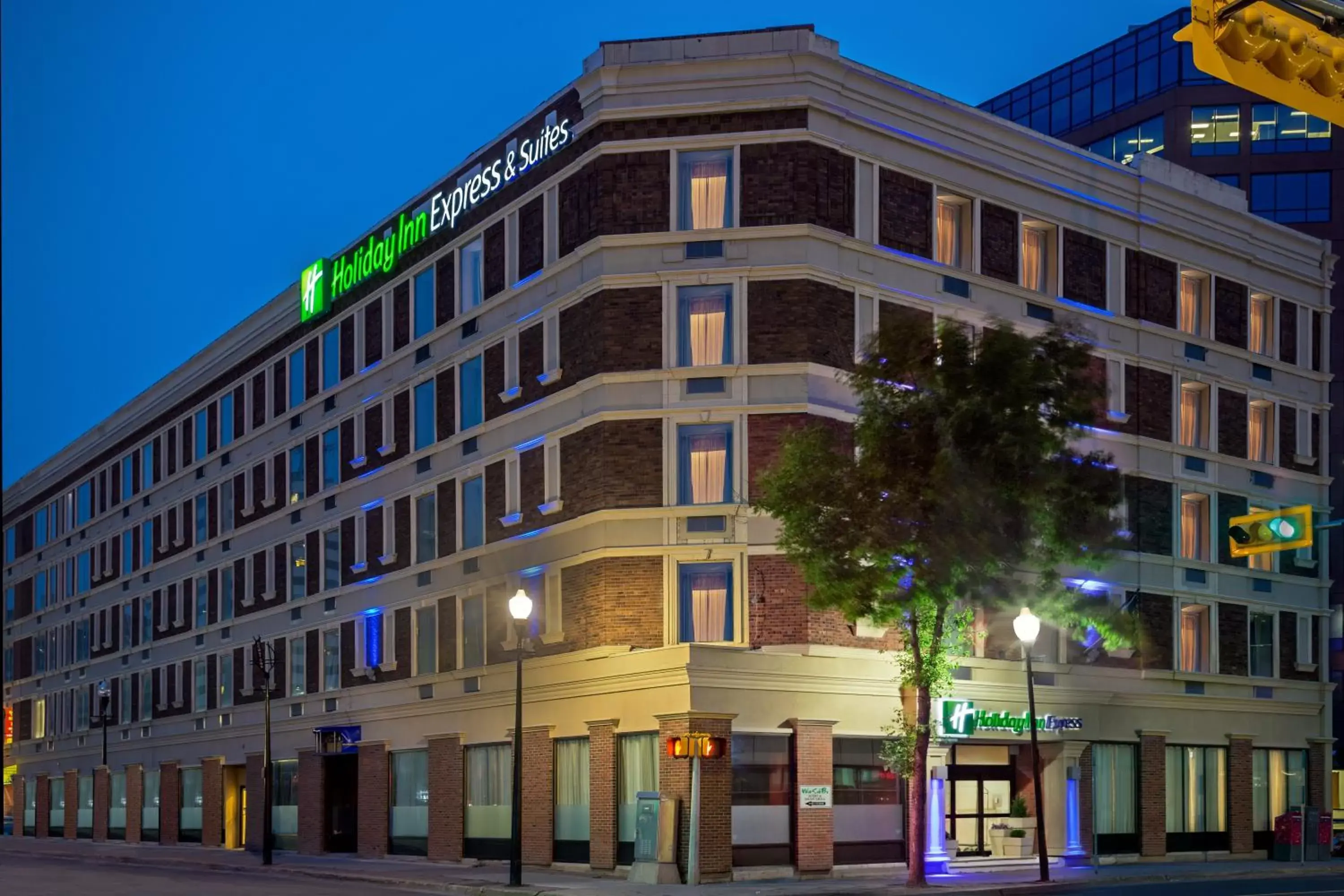Property building in Holiday Inn Express & Suites Regina Downtown, an IHG Hotel