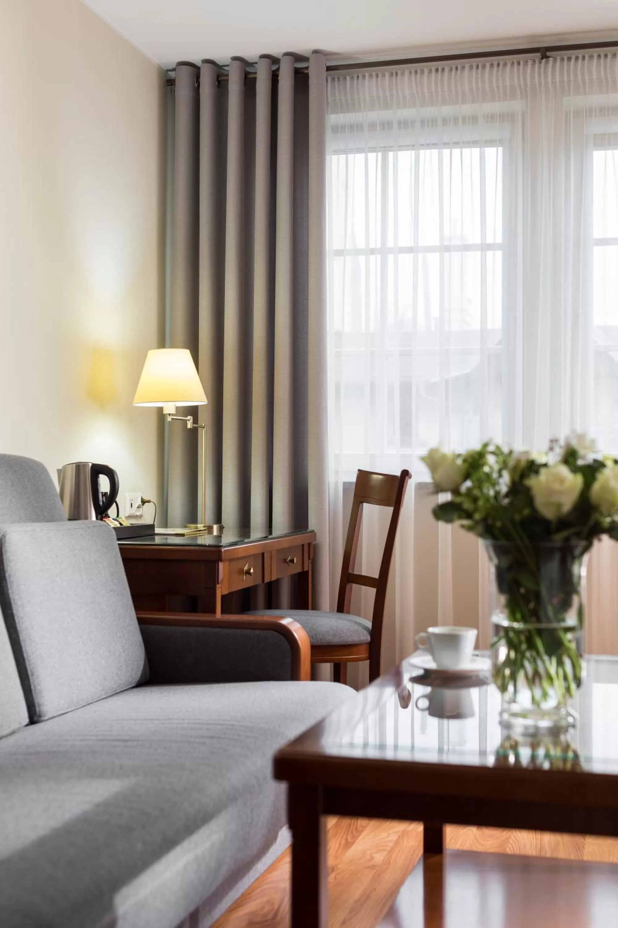 Seating area in Willa Marea