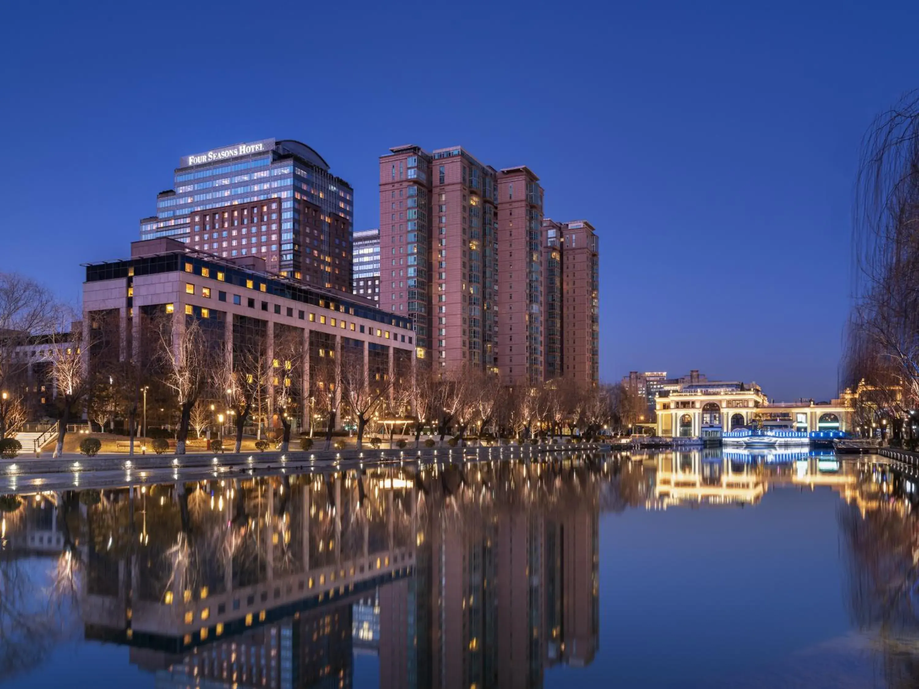 River view in Four Seasons Hotel Beijing