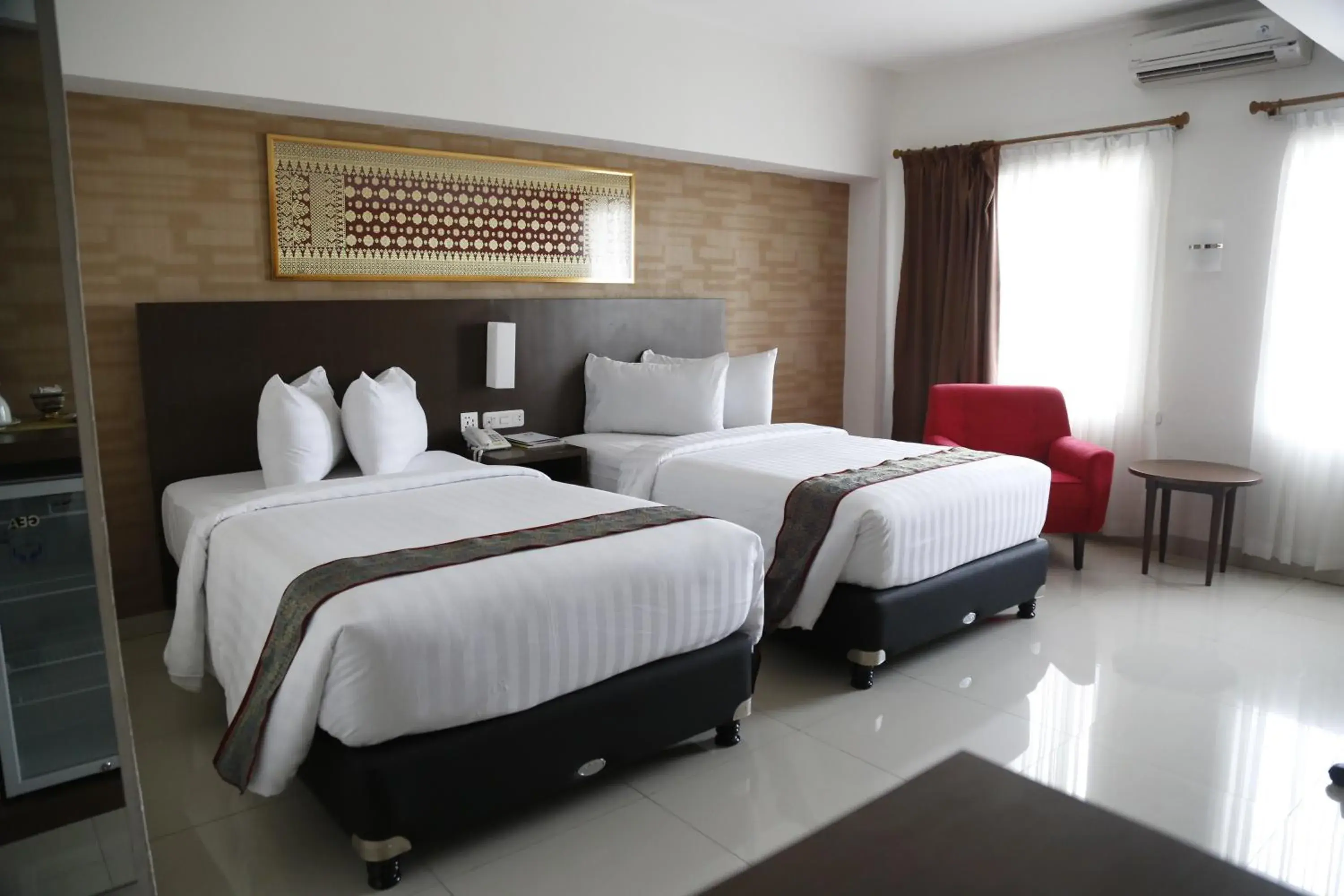 Bed in Grand Inna Medan