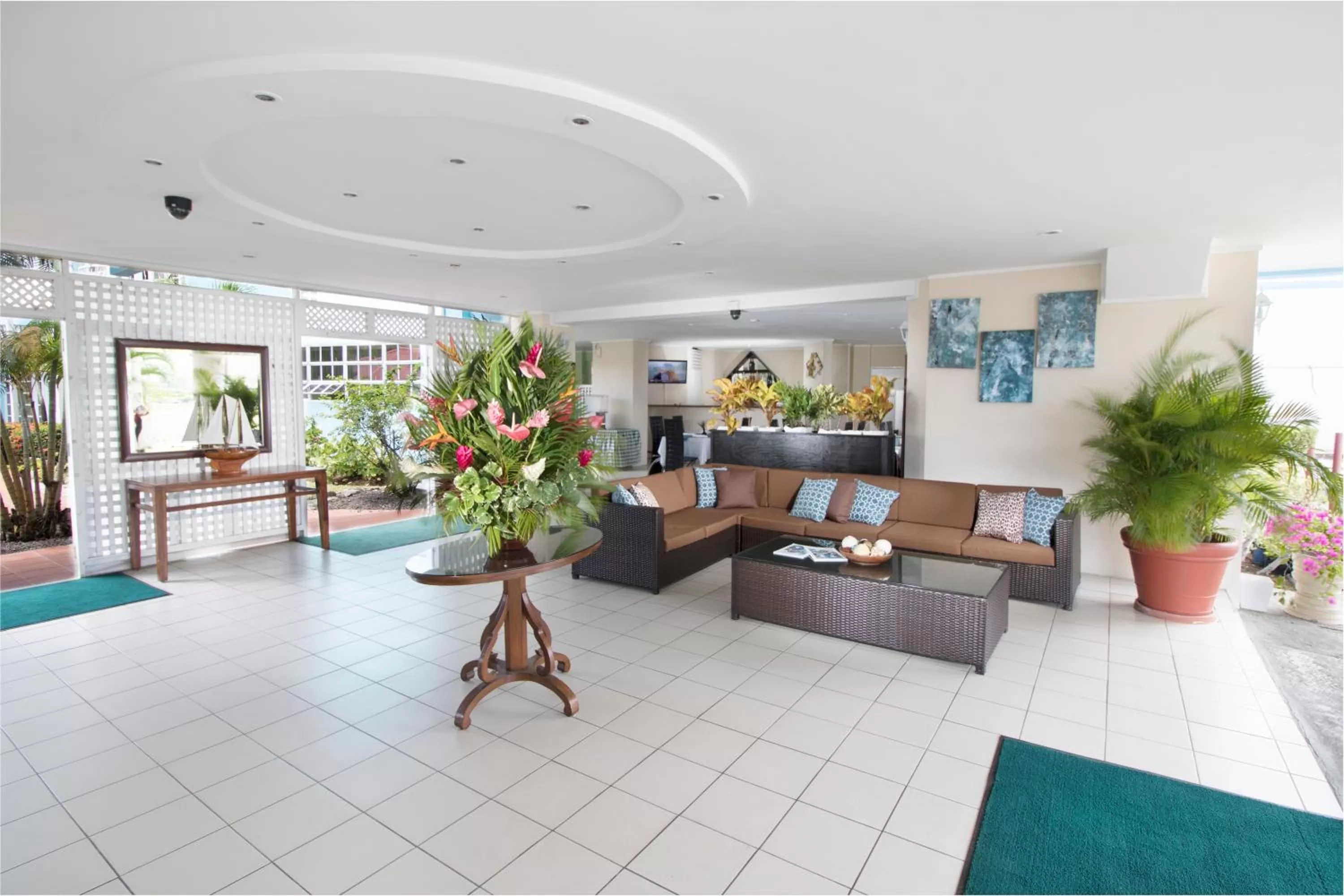 Lobby or reception in Bay Gardens Marina Haven