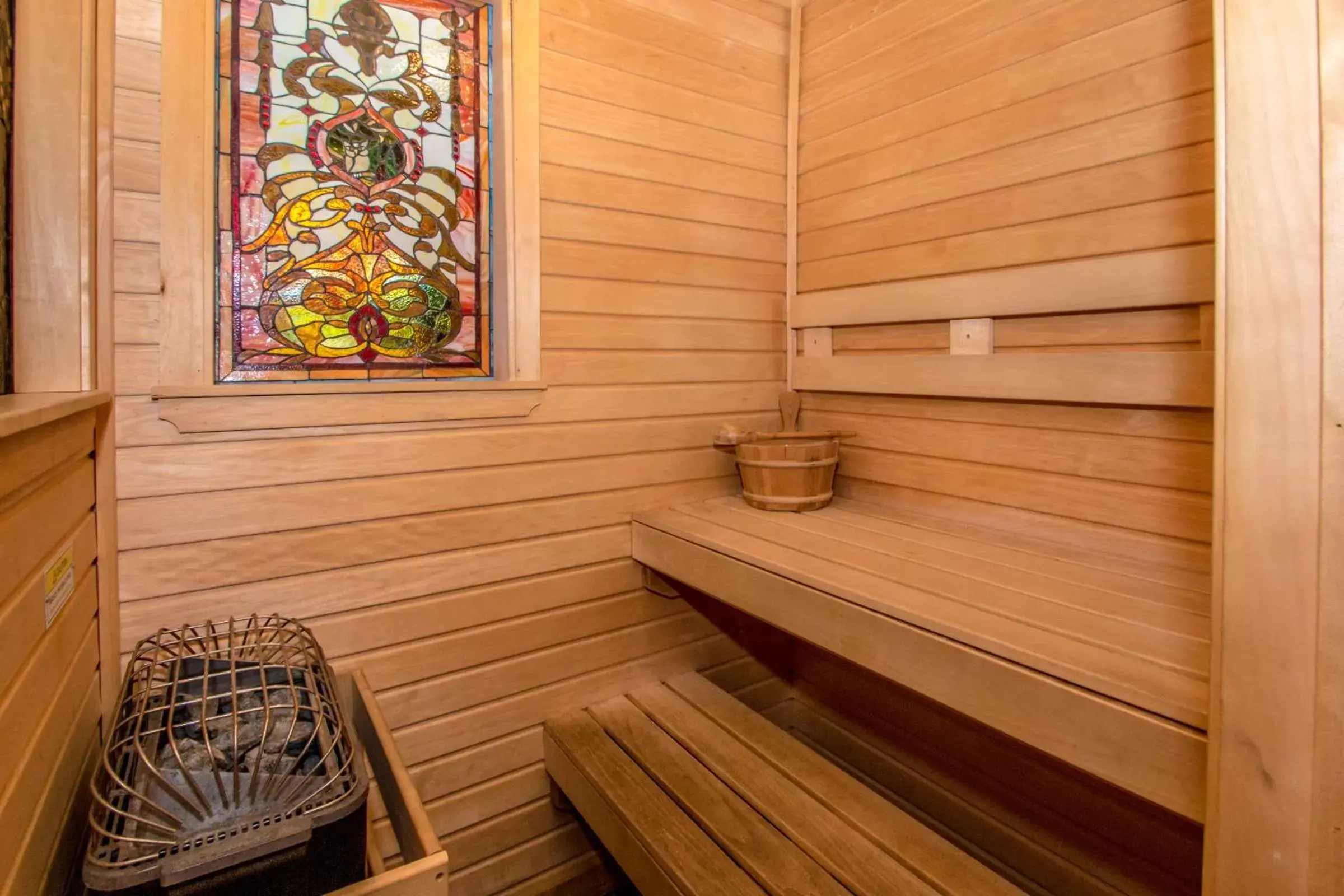 Sauna in Adventure Suites