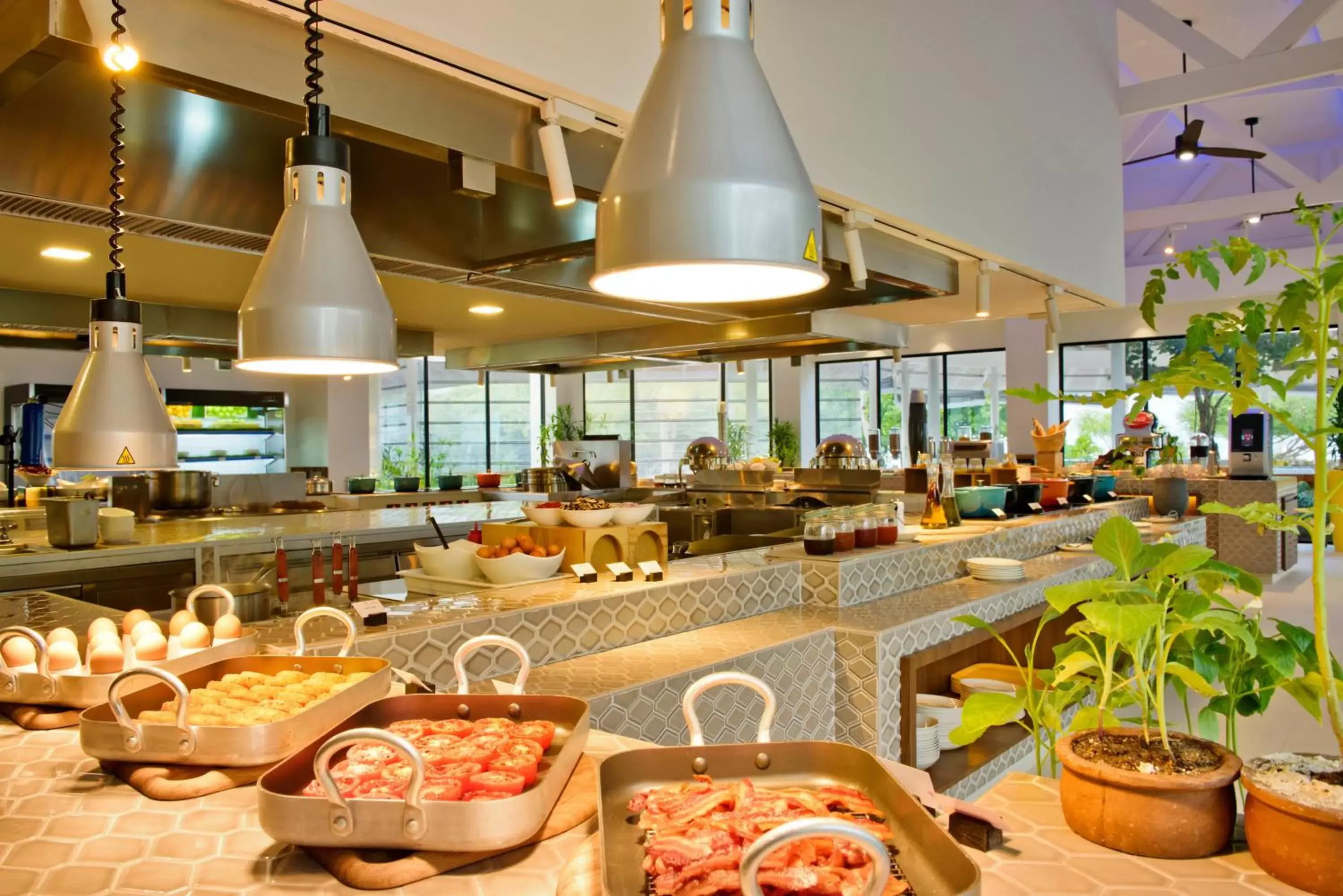 Buffet breakfast, Restaurant/Places to Eat in Kandima Maldives