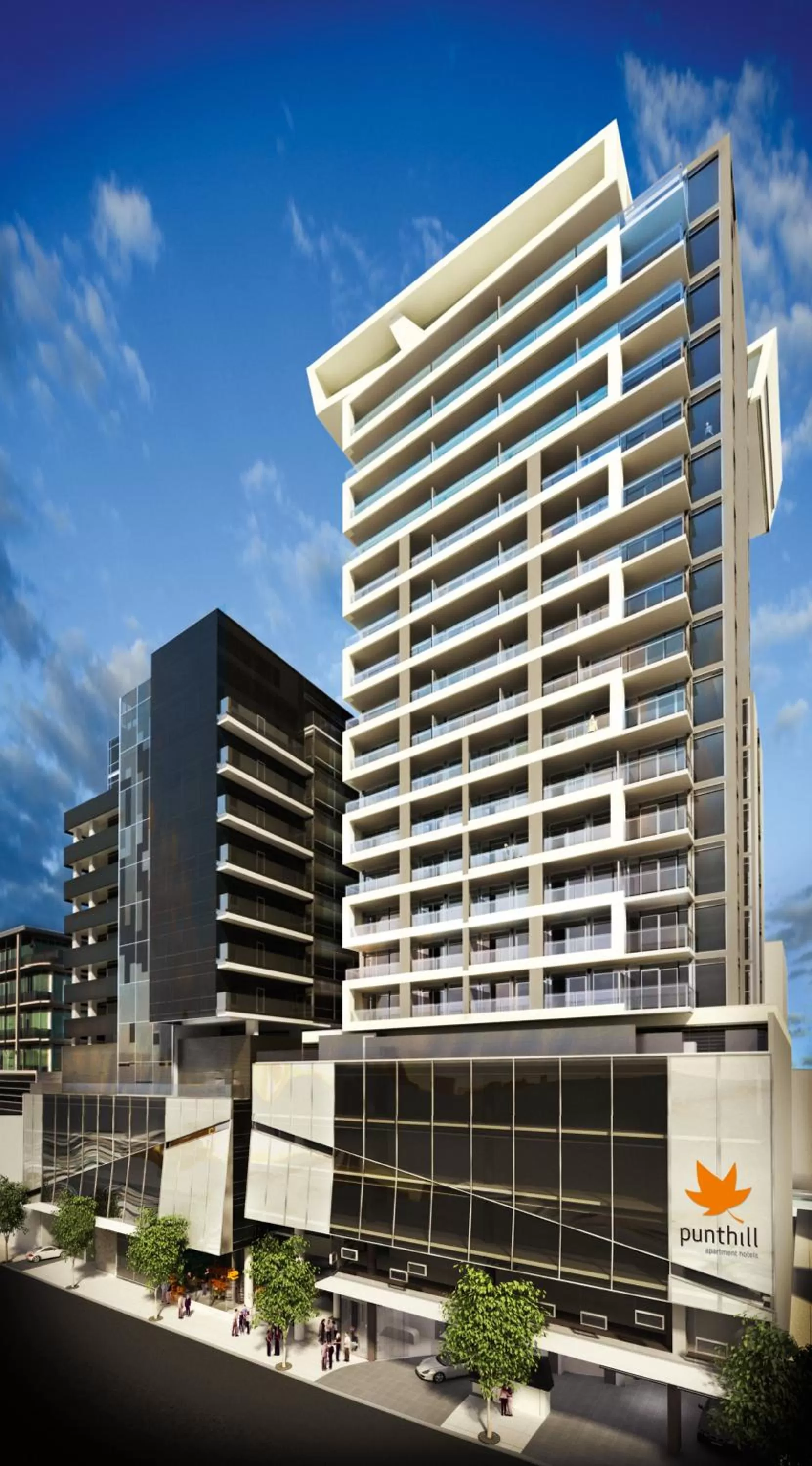 Property building in Punthill South Yarra Grand