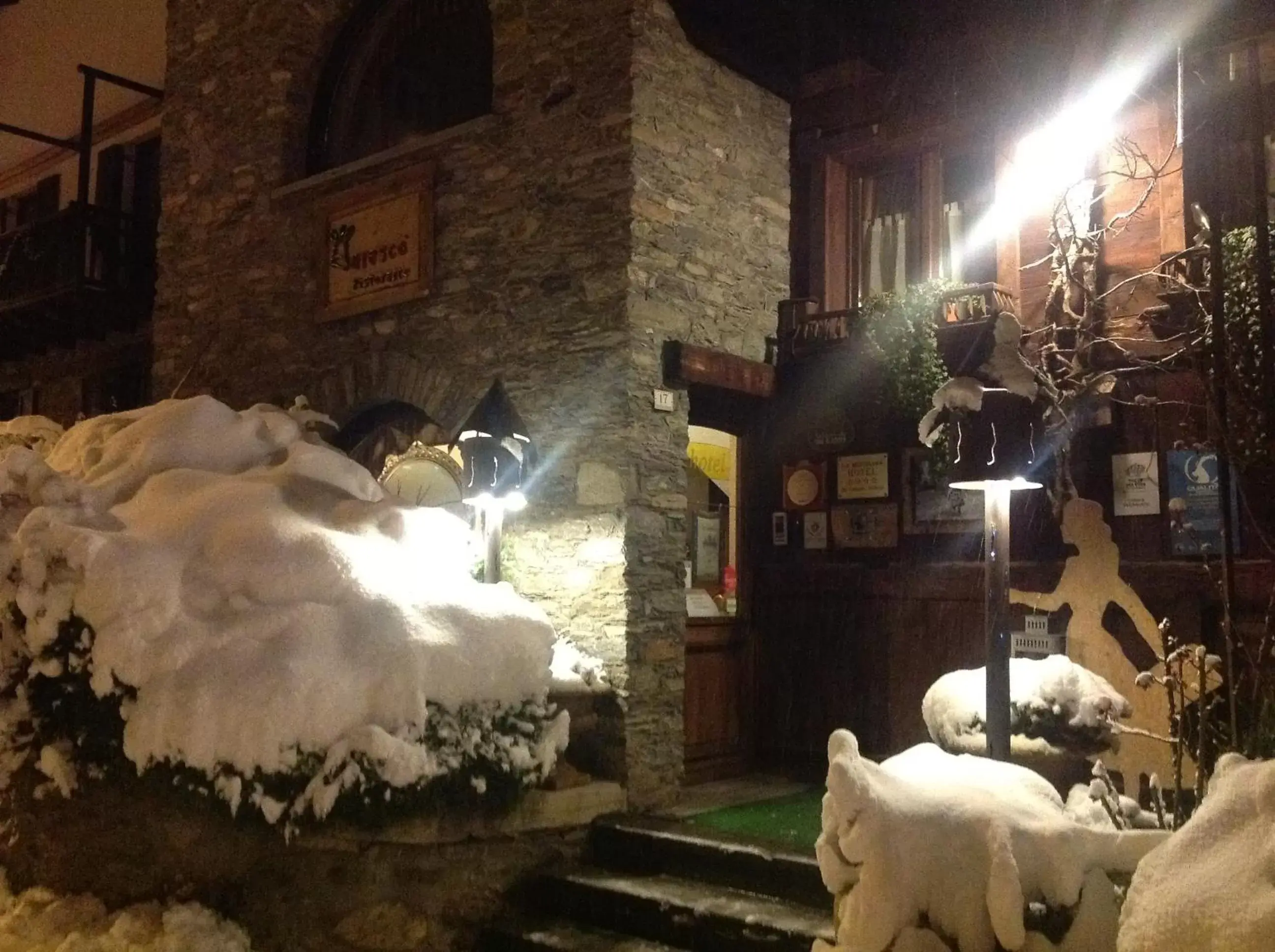 Facade/entrance in Hotel Chalet La Meridiana